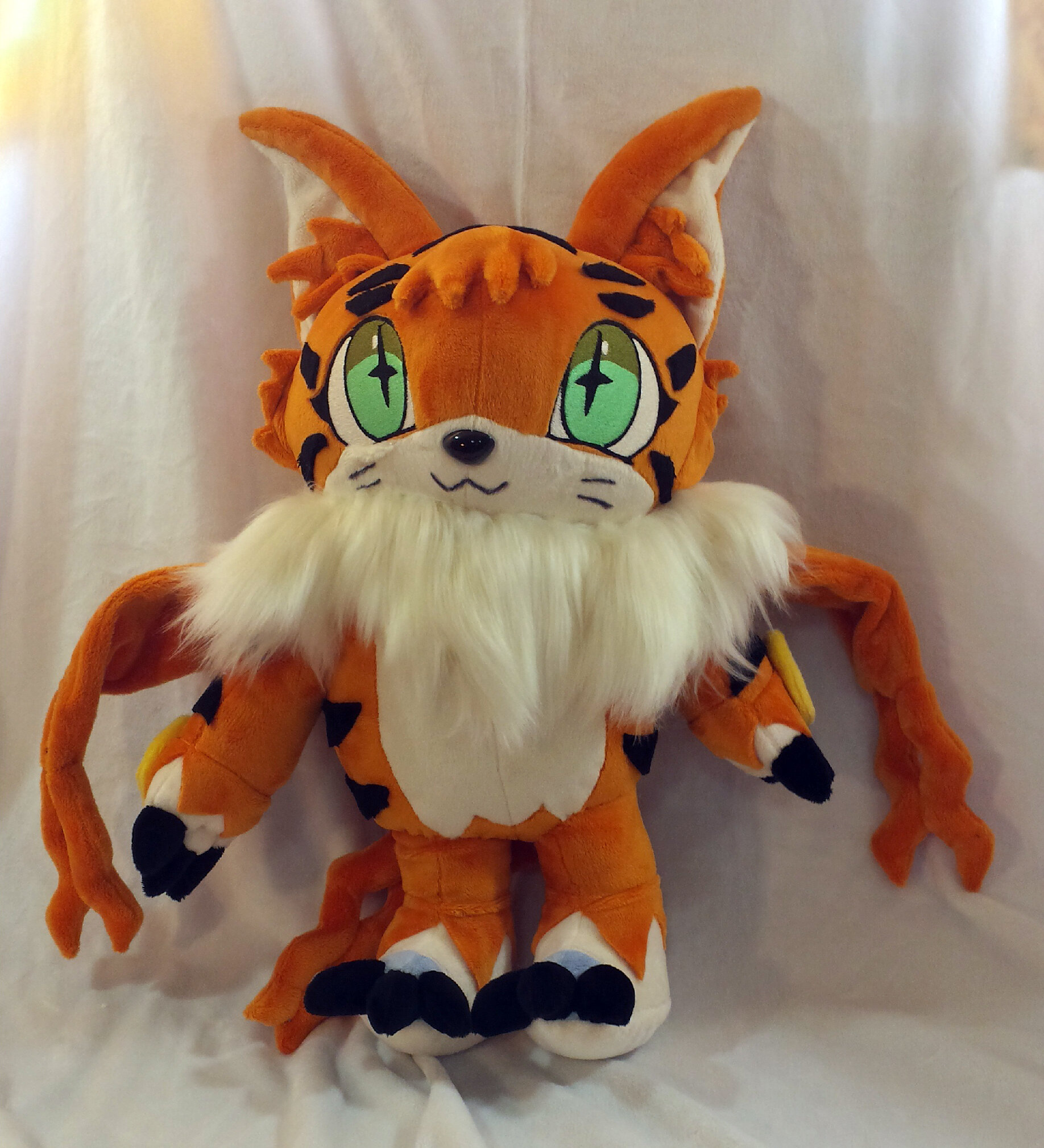 Digimon Meikuumon Life size Kitamon Plush