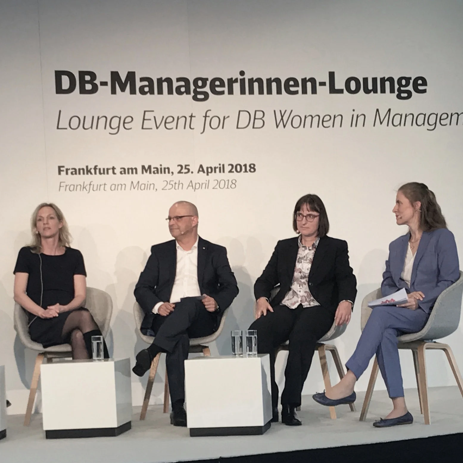 Die AllBright-Stiftung bei der DB-Managerinnen-Lounge