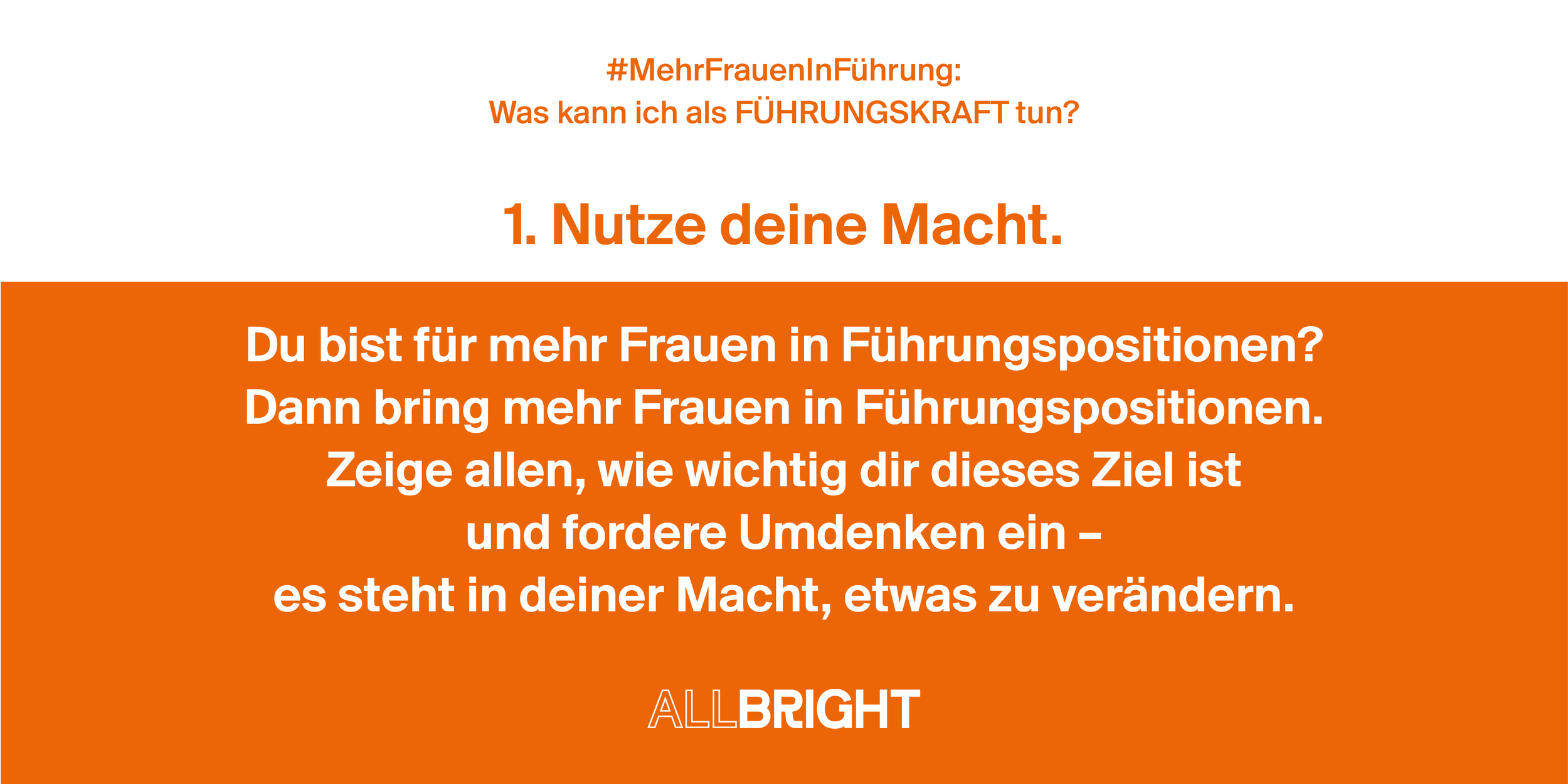 4x4 Tipps für mehr Frauen in Führungspositionen