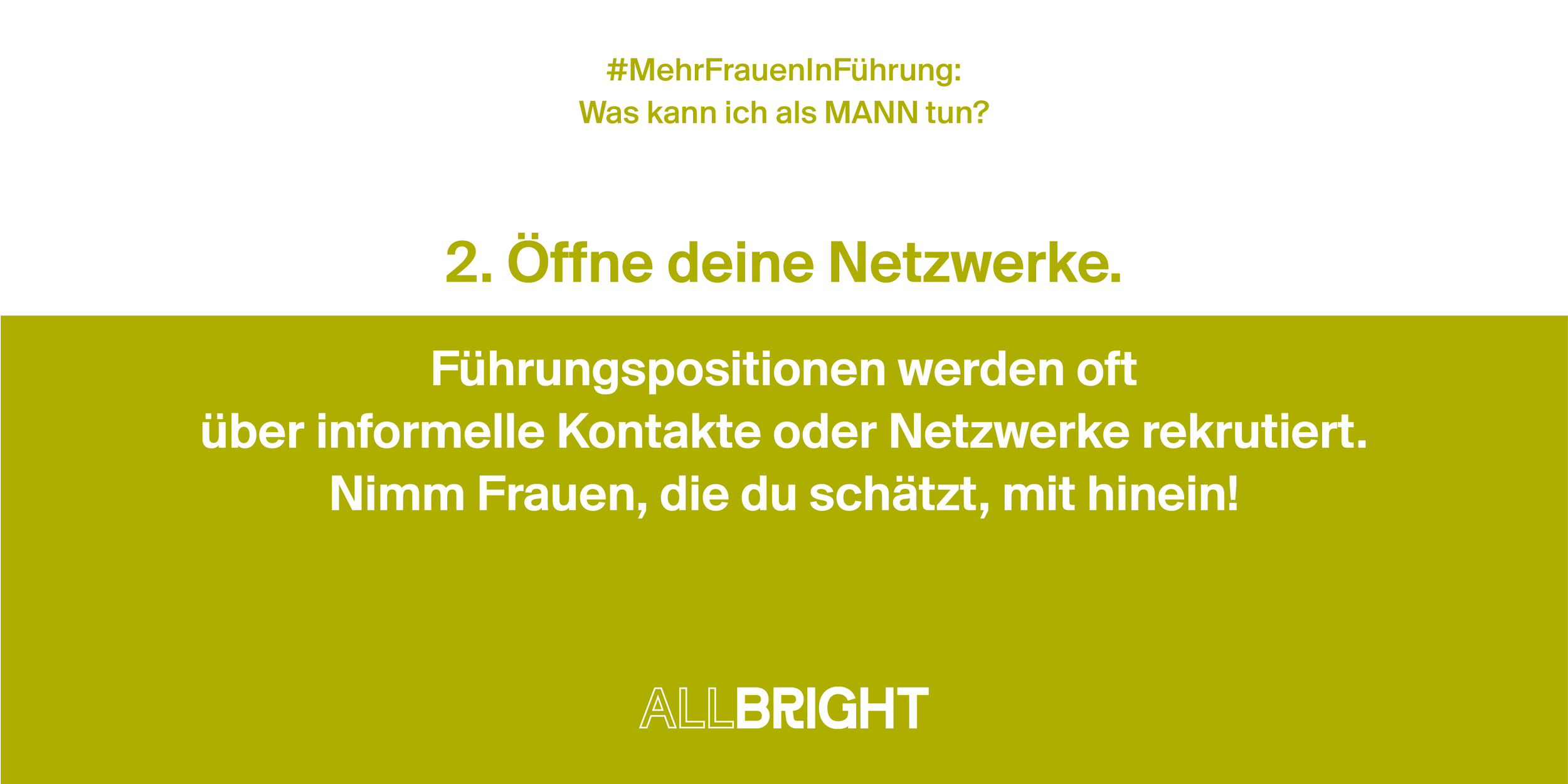 4x4 Tipps für mehr Frauen in Führungspositionen