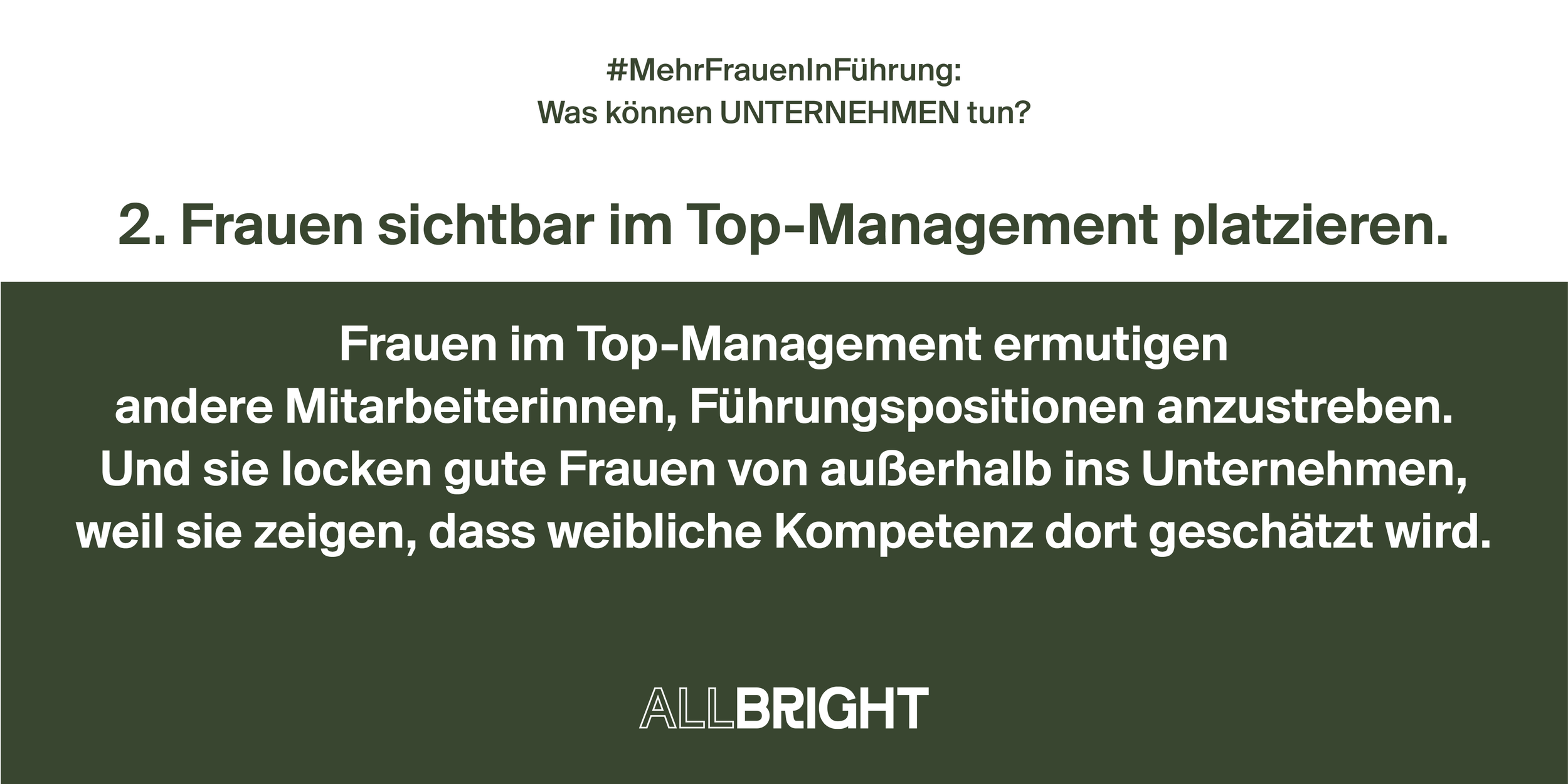 4x4 Tipps für mehr Frauen in Führungspositionen