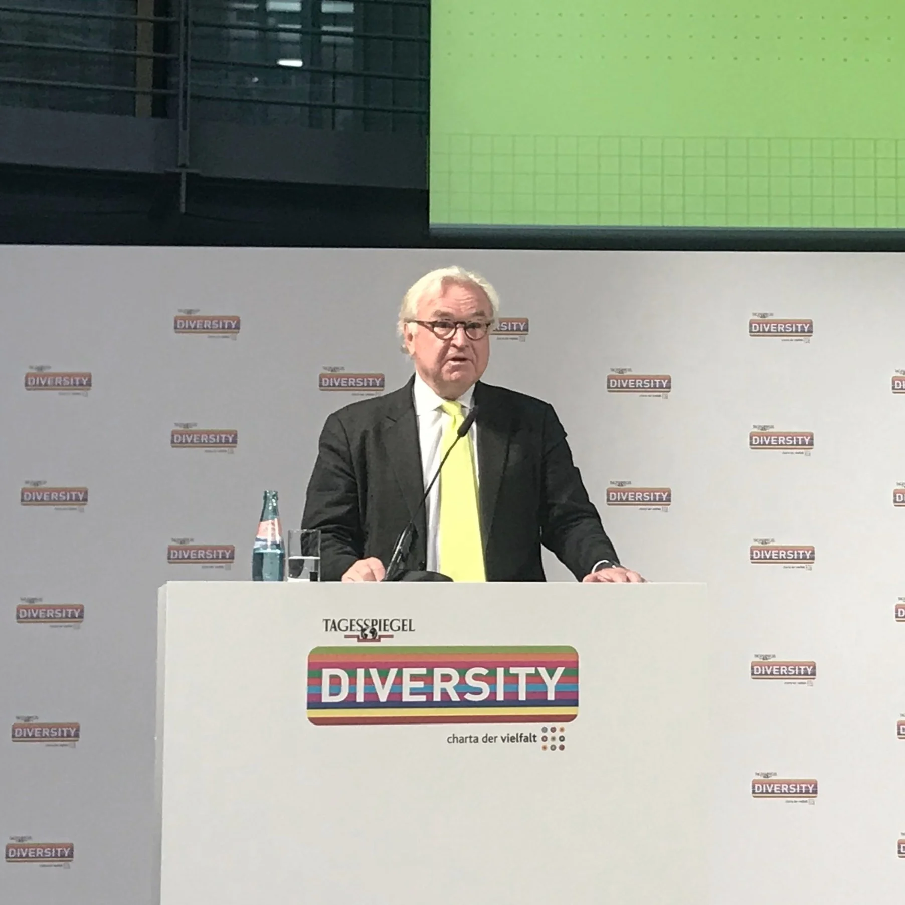 Sven Hagströmer auf der Diversity Konferenz 2019