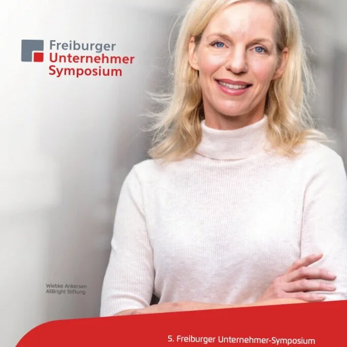 22. September: Wiebke Ankersen beim Freiburger Unternehmer-Symposium  
