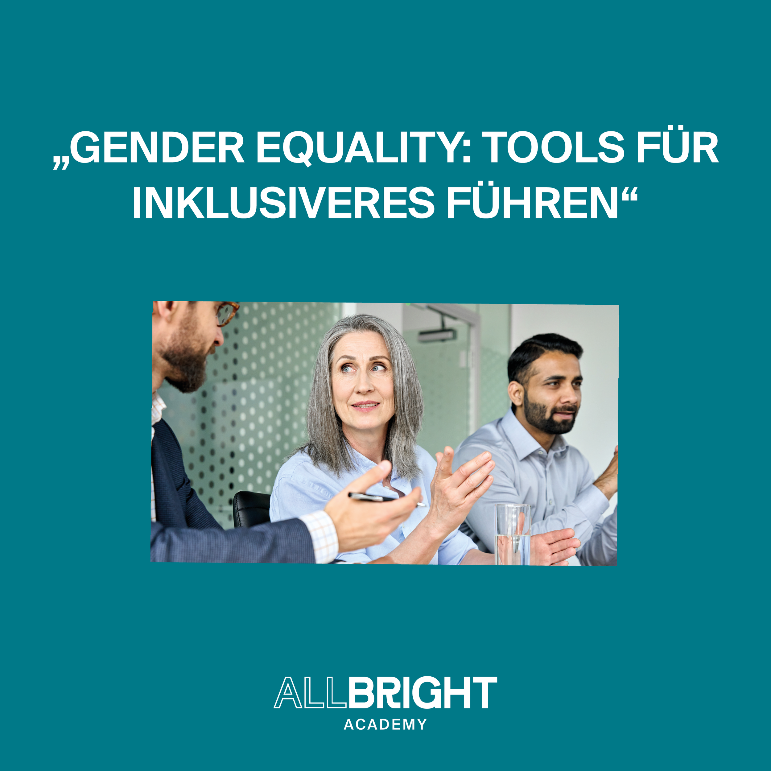 25. April: AllBright Academy - Offener Workshop „Gender Equality“
