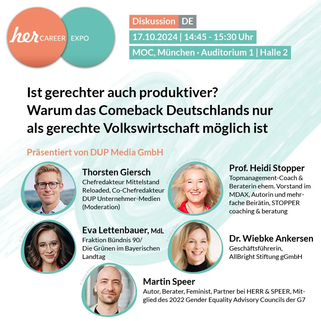 Wiebke Ankersen im herCAREER-Panel am 17. Oktober