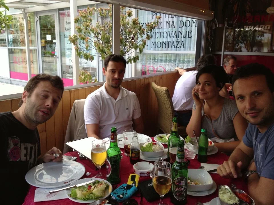 With Nina Strnad, Jaka Kopač, Nikola Matošič and Milan Stanisavljevič.jpg