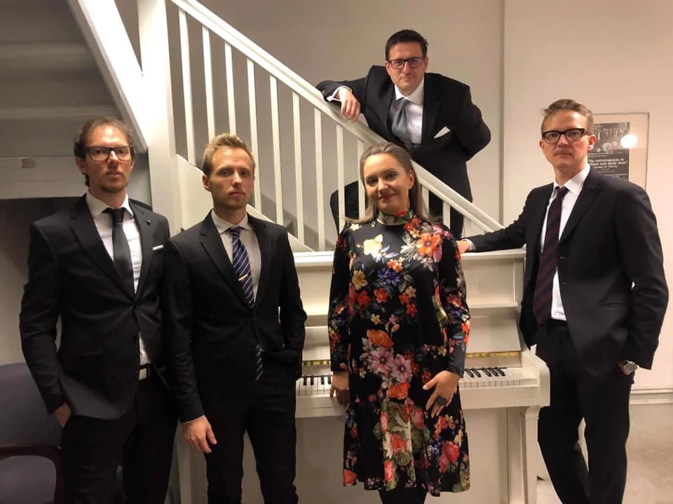 Jean John Quartet featuring Eivind Opsvik at the imminent diplomatic event meeting in Oslo! 