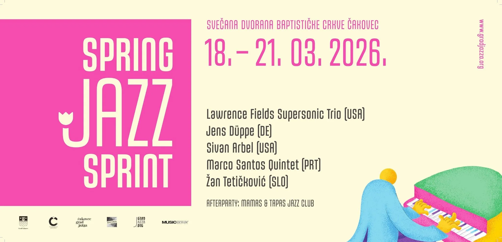 Jean John Quartet @ Spring Jazz Spring festival in Čakovec, Croatia