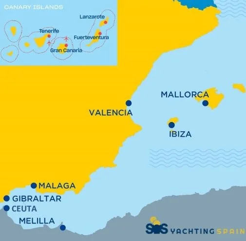 Spain: Charters starting in Melilla, Ceuta, and the Canary Islands - what applies?