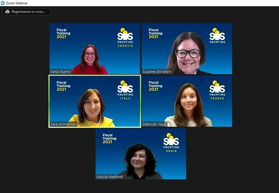 SOS Yachting's Fiscal trainings 2021 | #knowledgeiskey