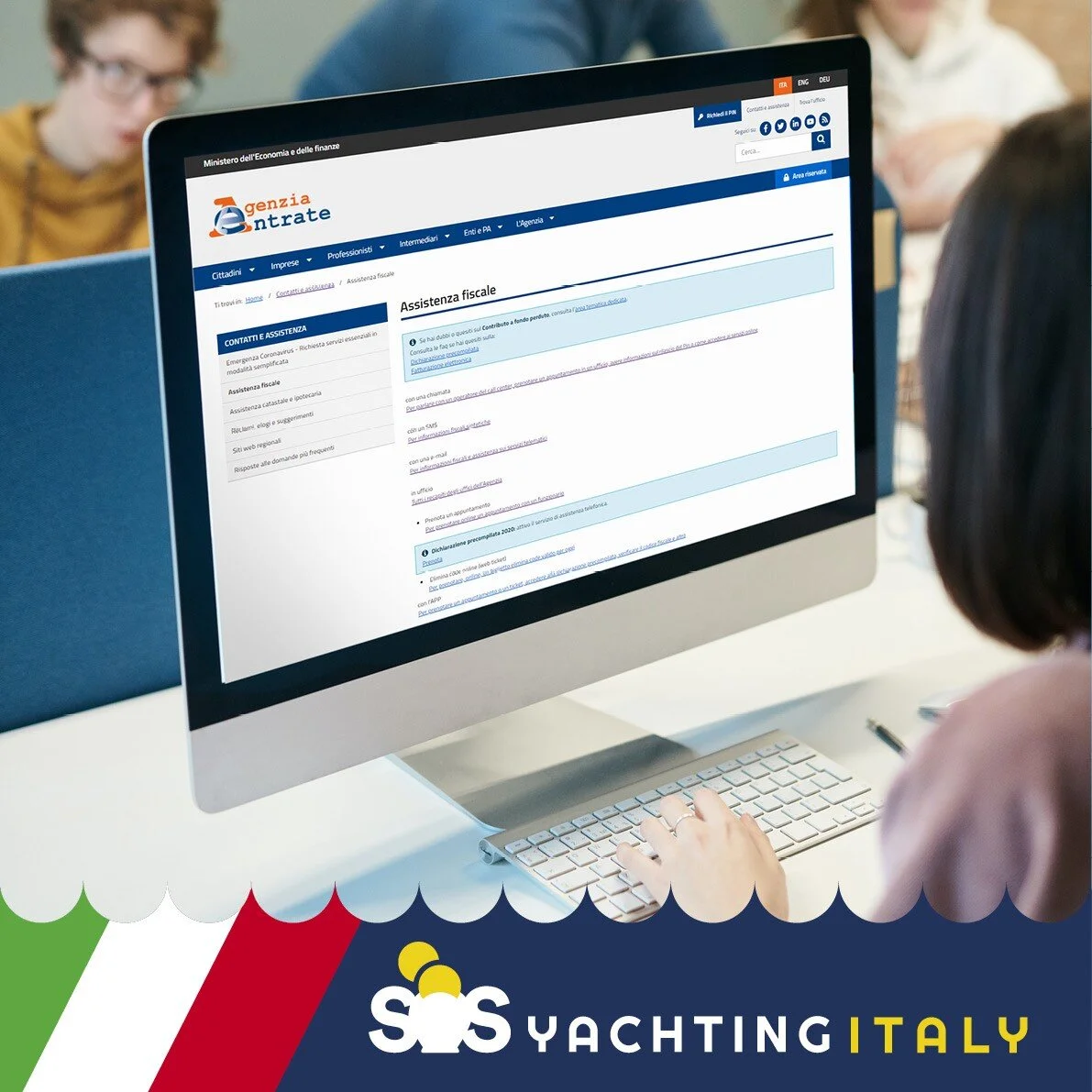 Italy: Electronic declaration to certify the navigation in the high seas for ICE purposes