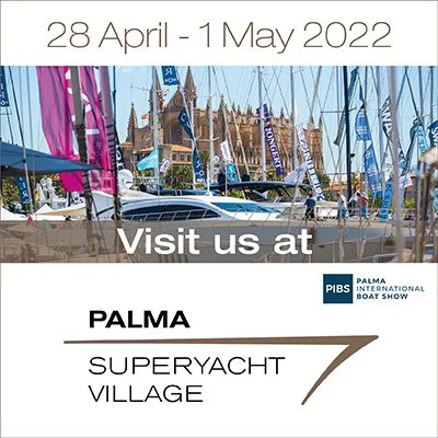 Meet us at the Palma Superyacht Village!