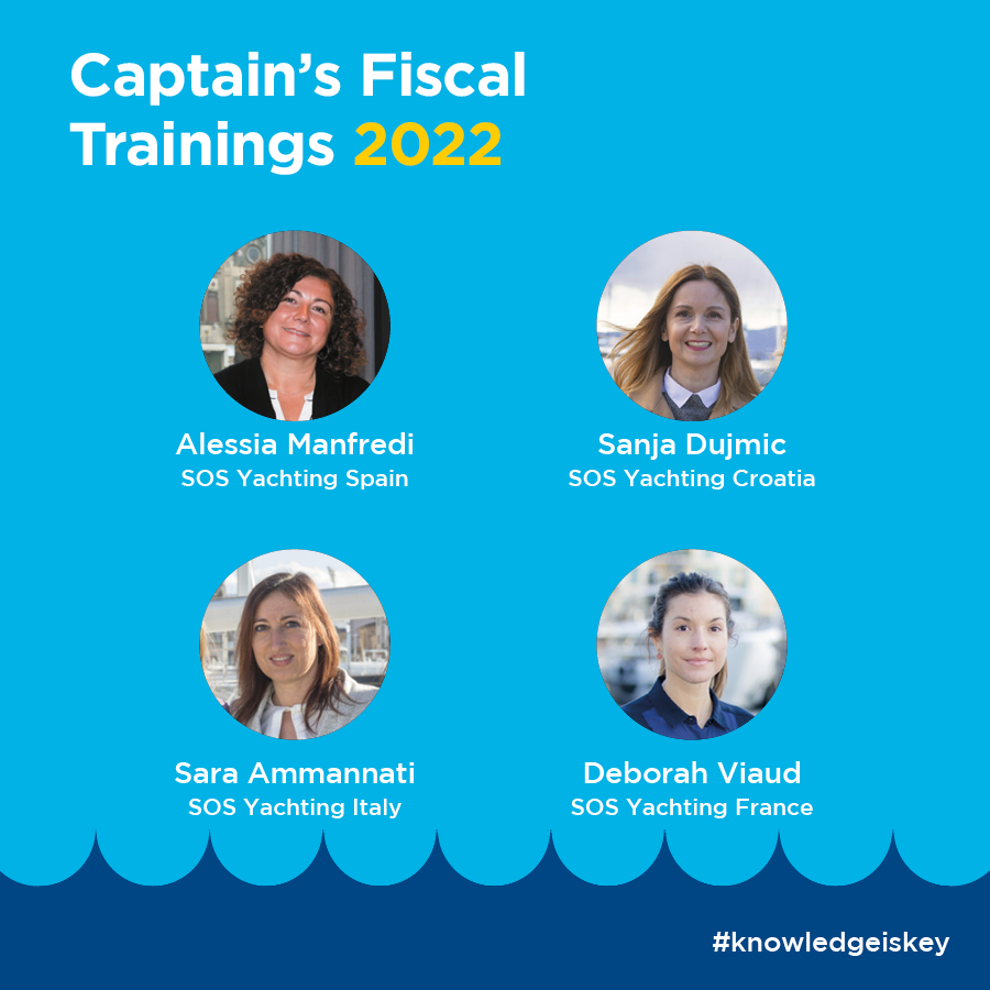 SOS Yachting's Fiscal trainings dedicated to yacht captains