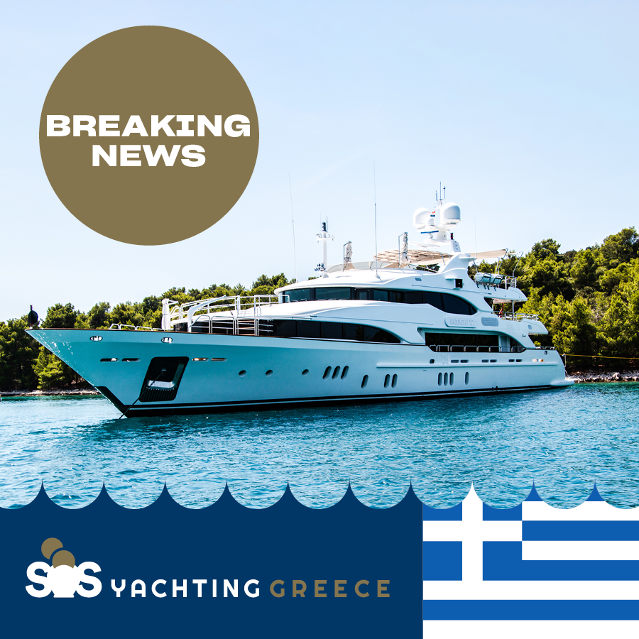 BREAKING NEWS for Greek Charters!