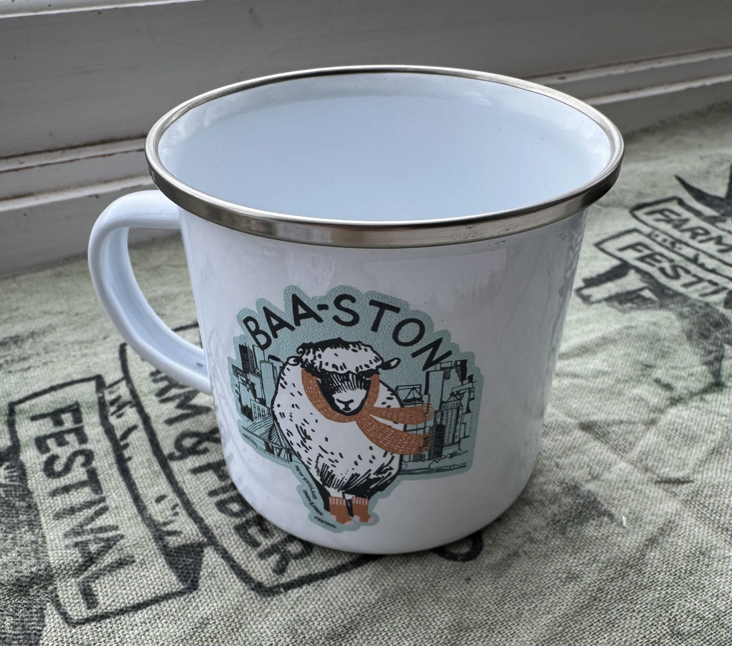 New England Farm and Fiber Festival Mugs