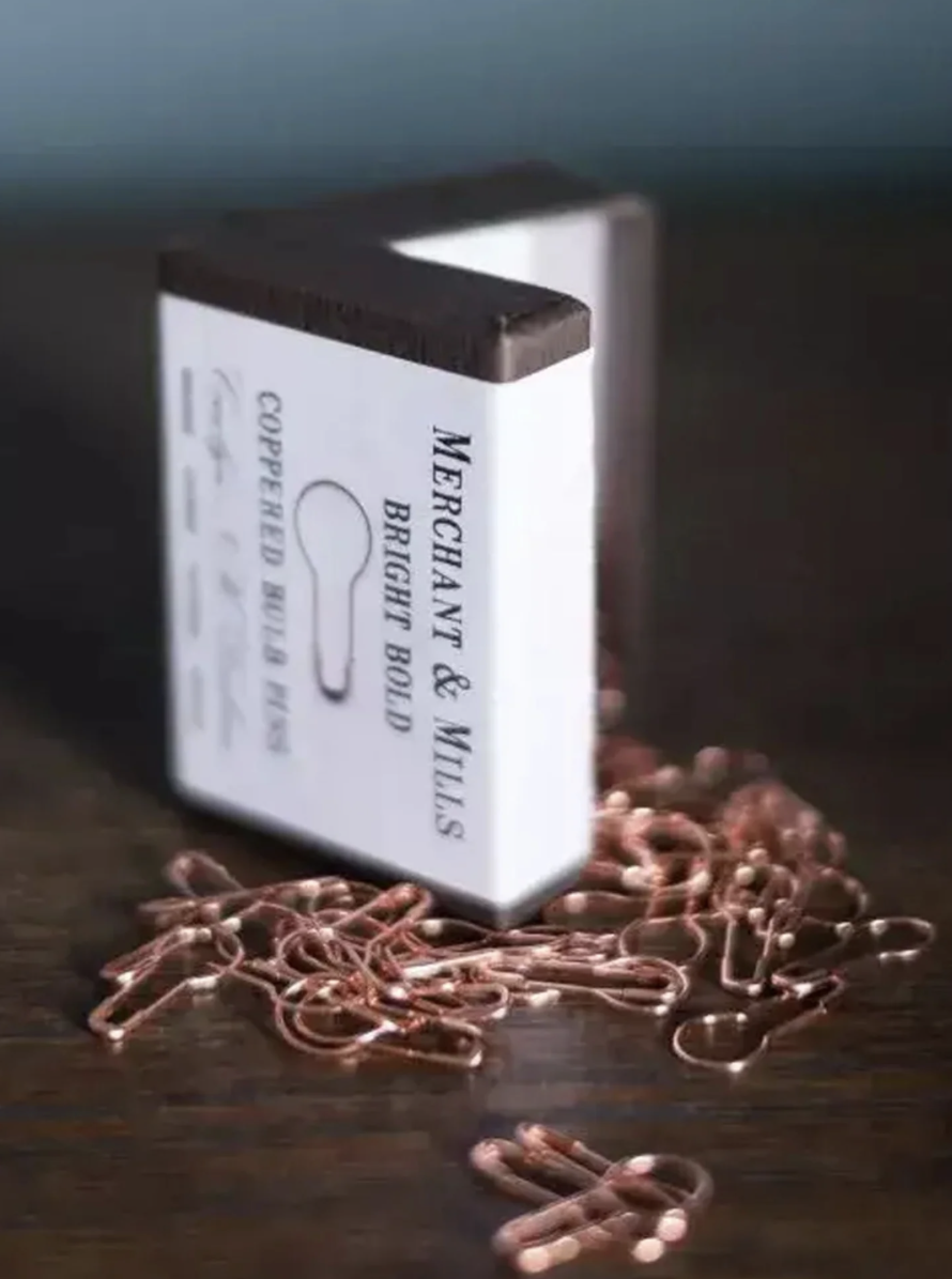 Merchant and Mills Coppered Bulb Pins