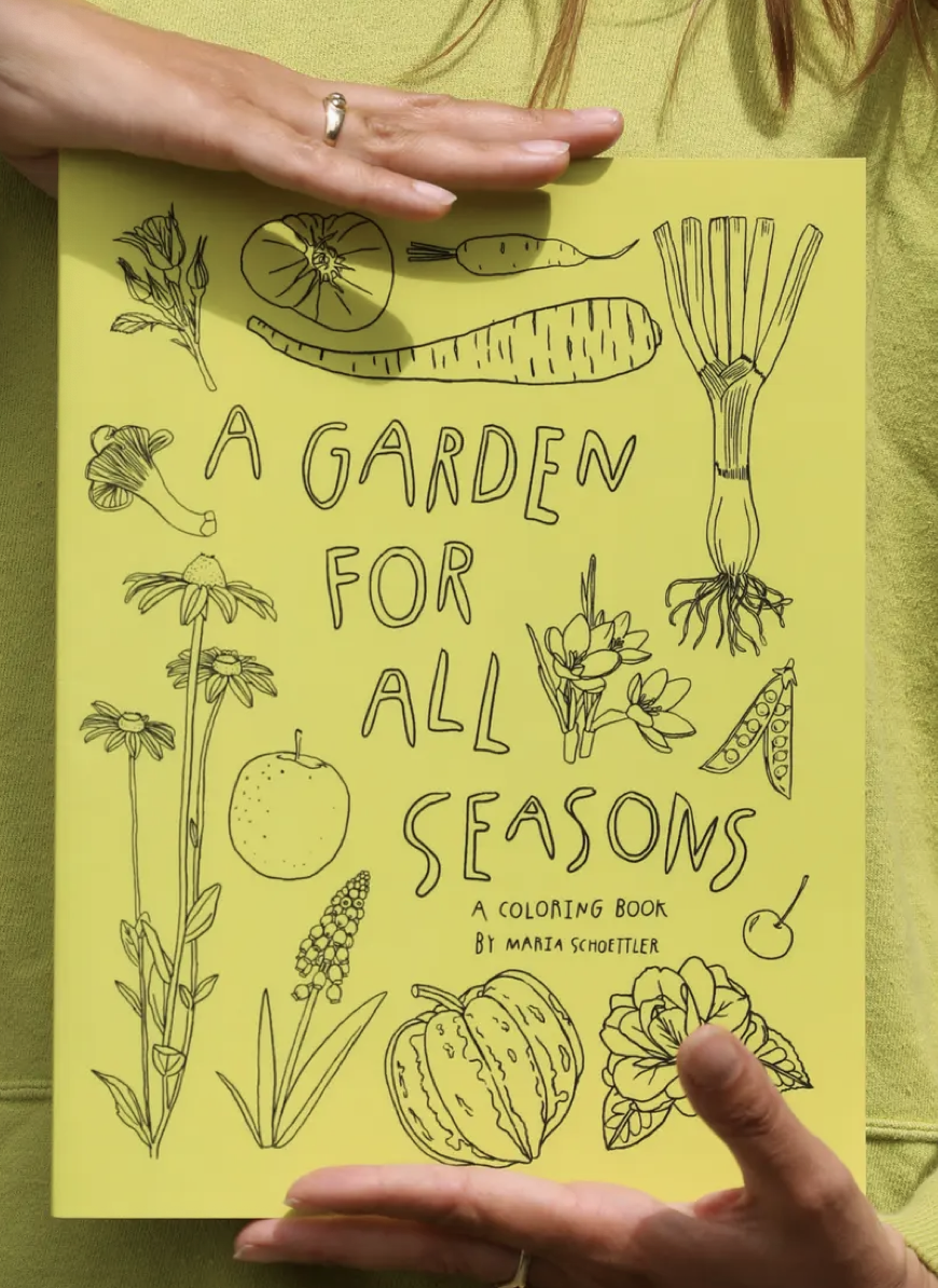 A Garden for All Seasons Coloring Book
