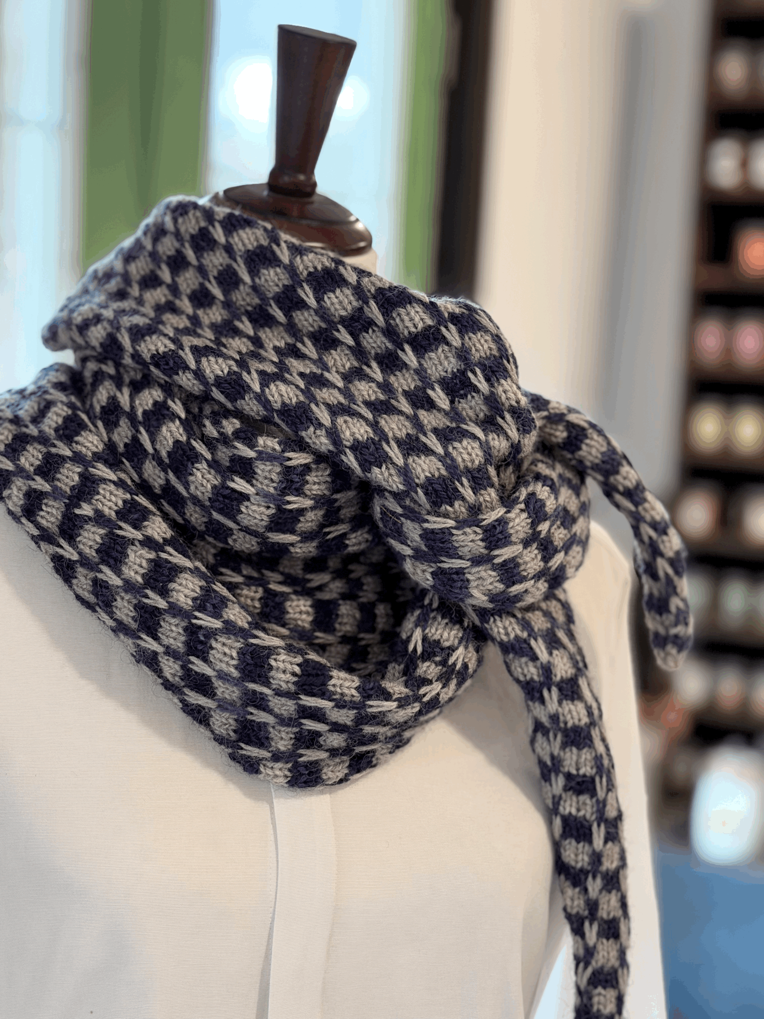 Night Lights Shawl Kit by Andrea Mowry
