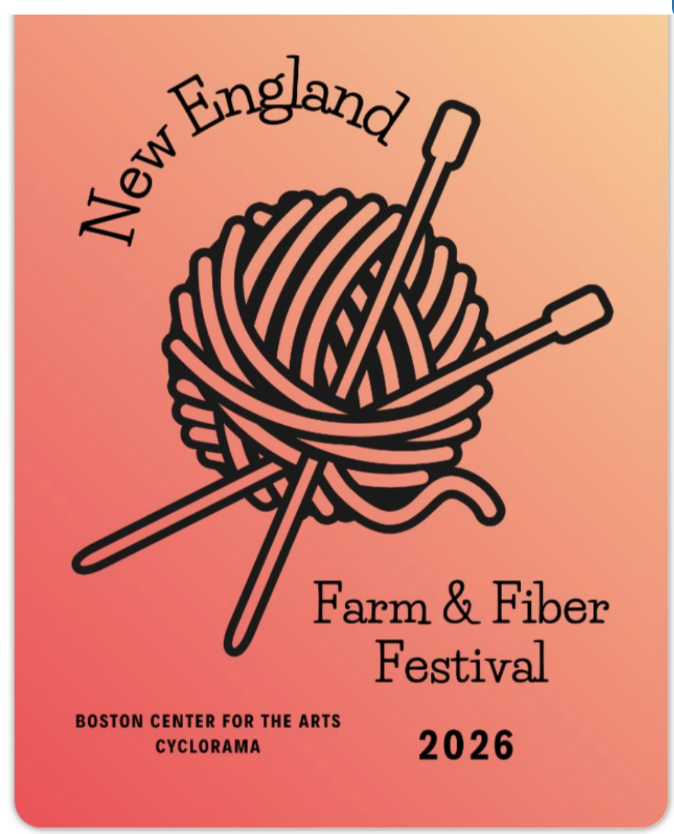 New England Farm and Fiber 2026 Yarn Sticker