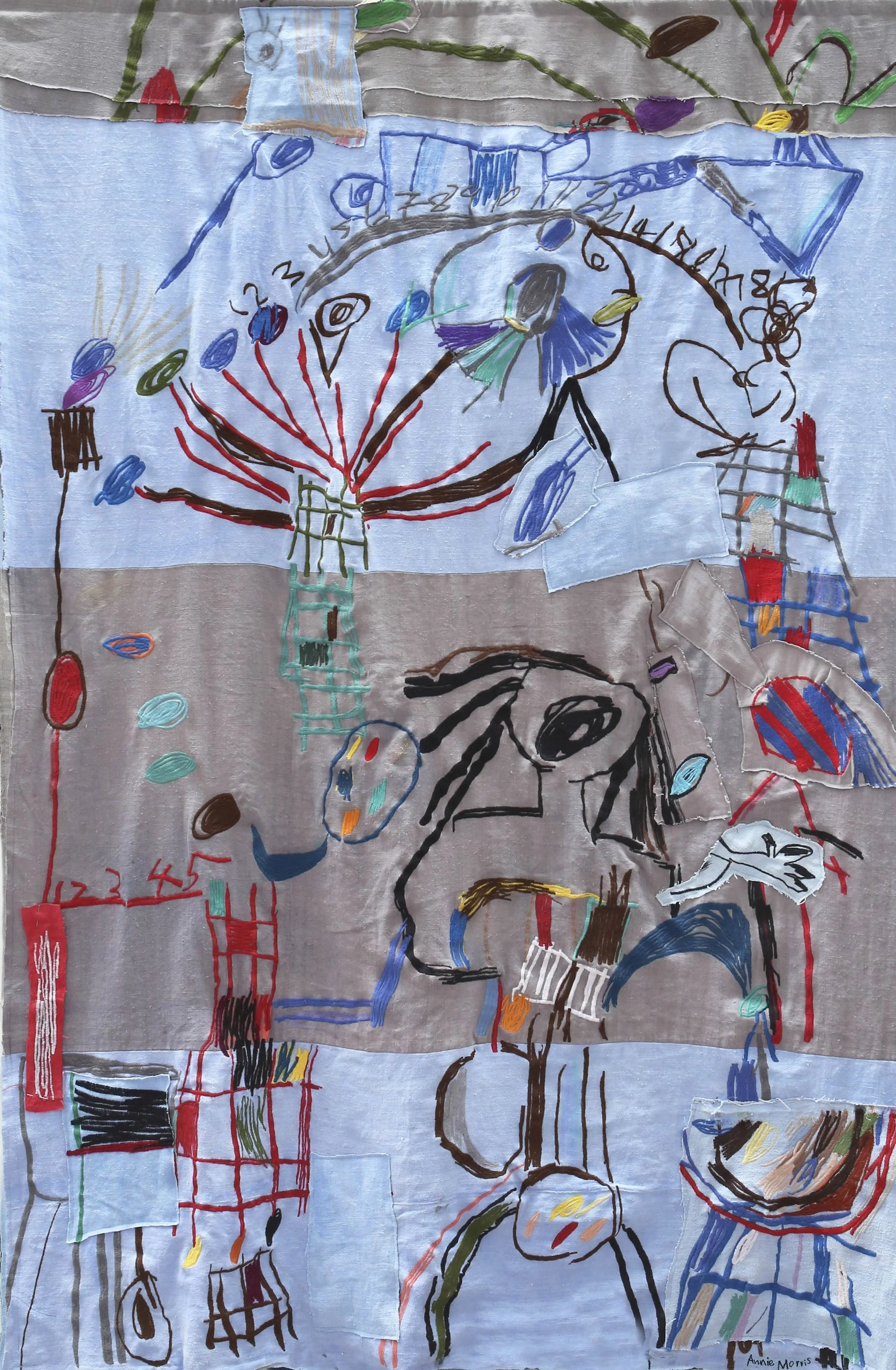 AM0003_Annie Morris_Woman with turning machine_2022_Linen, thread, steel_178 x 124 cm (70 x 49 in)_LowRes_cropped.jpeg