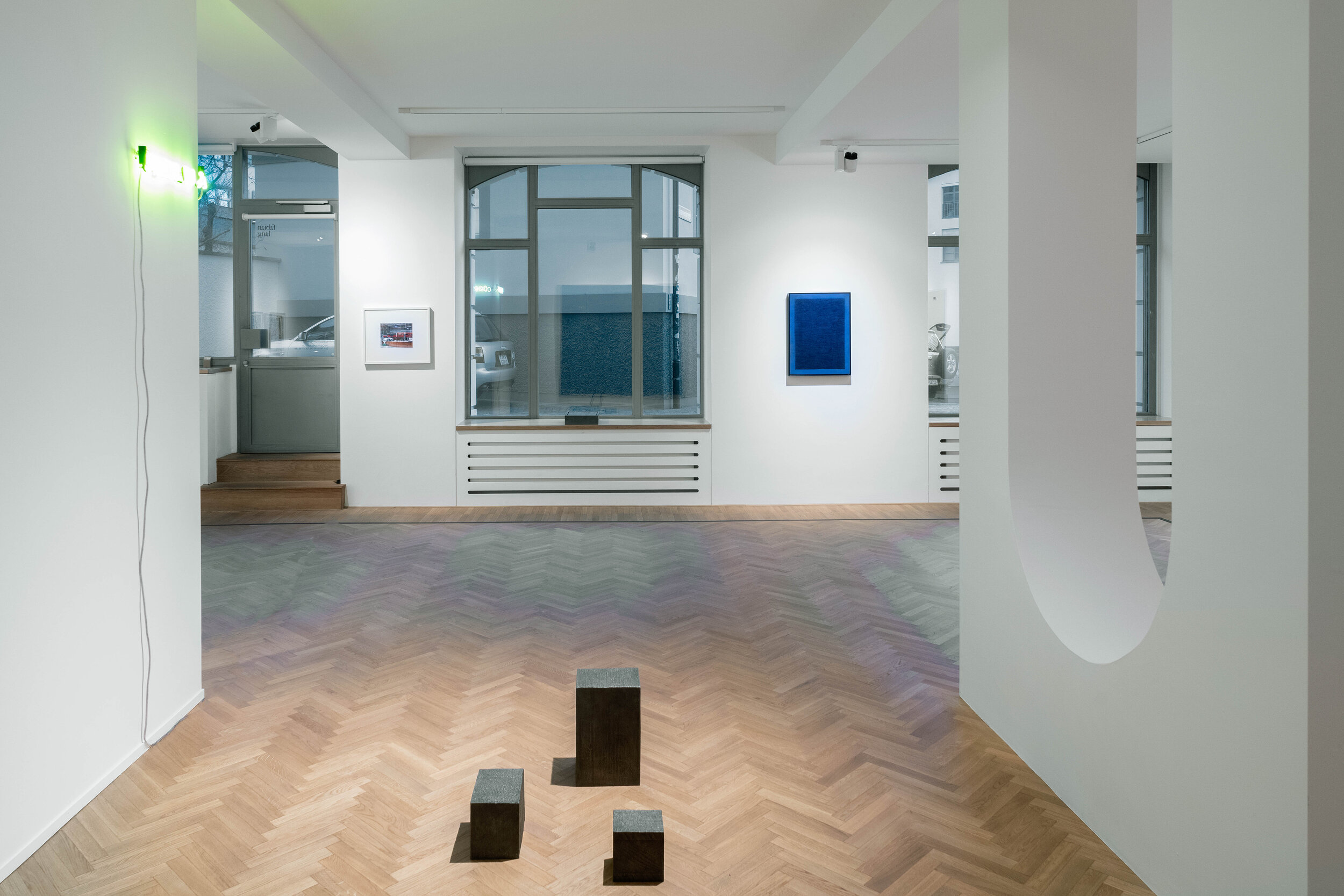  Installation shot of "revert to type" exhibition at Fabian Lang, Zurich 
