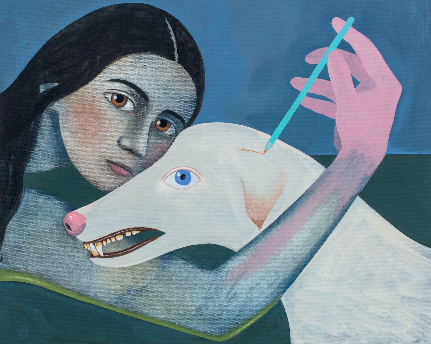 SA_71_Sara Anstis_Dog_2021_acrylic and oil on canvas mounted on board_size TBC_web..jpg