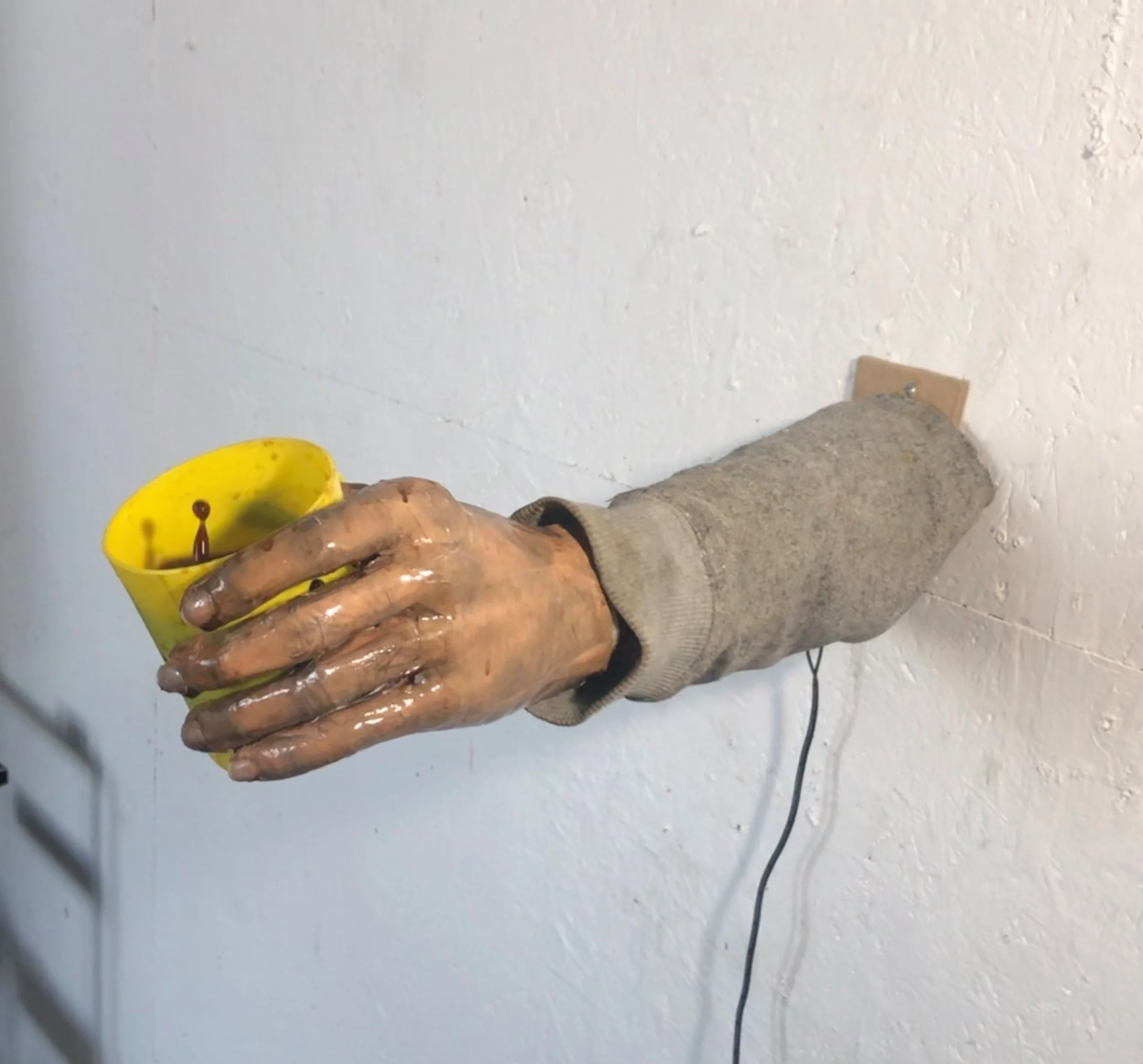 Tobias Bradford_Too much_2022_mixed media_Size is approximately like a human forearm_LowRes_2.jpg