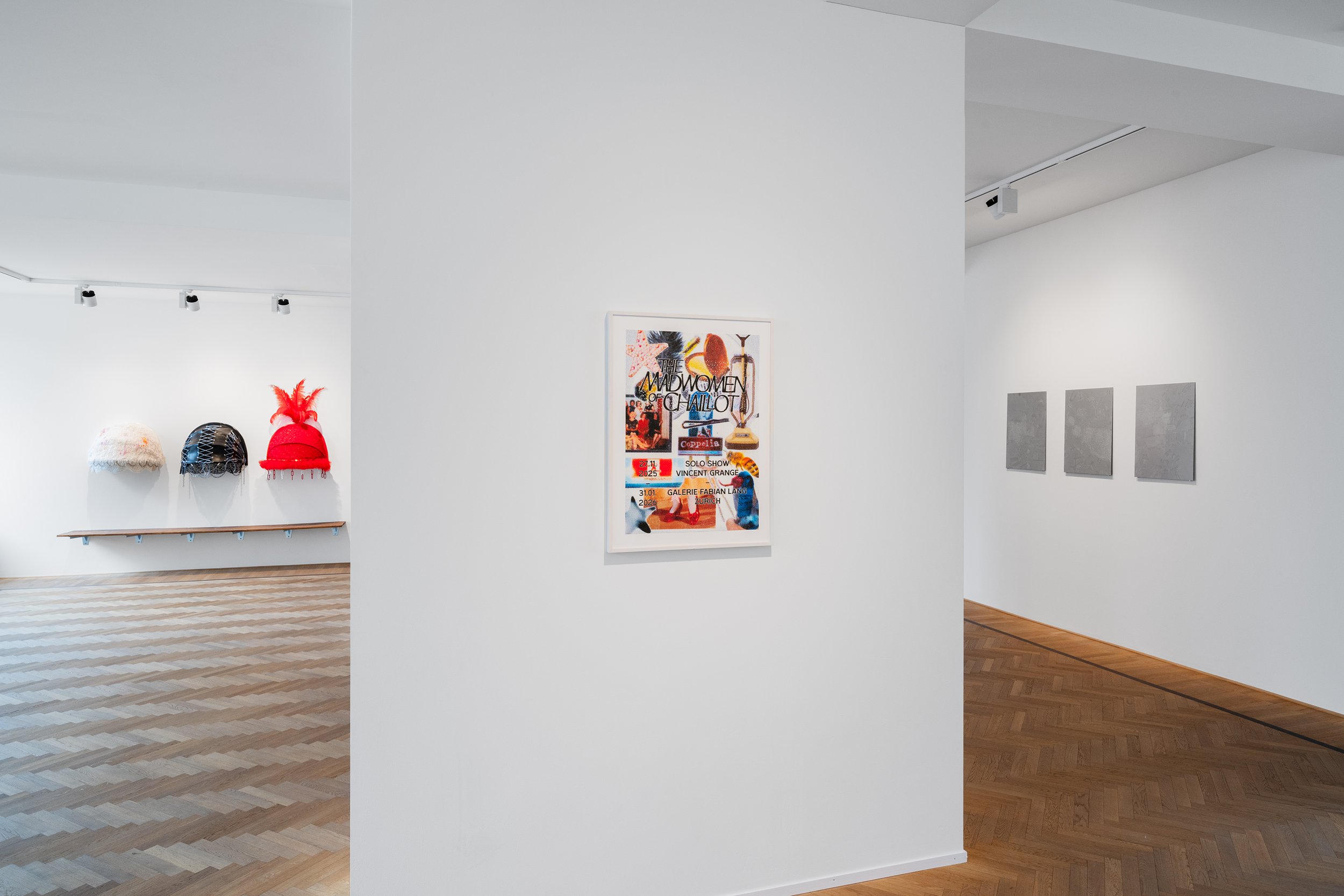 Installation views of Vincent Grange_The Madwomen of Chaillot_2025_Galerie Fabian Lang_Zurich_LowRes_6.jpg