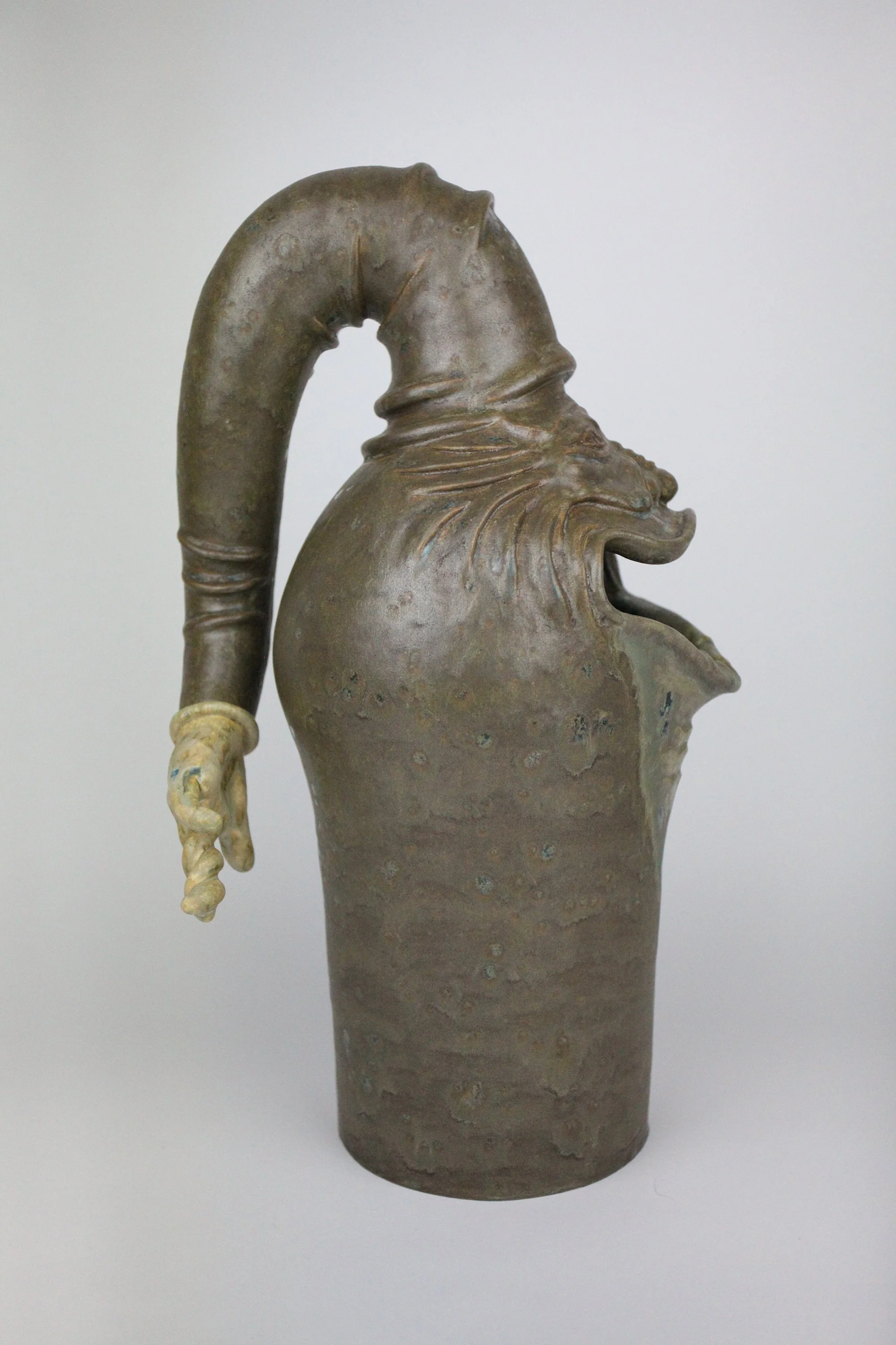 CA0003_Carl Anderson_Unzipped_2025_Glazed stoneware_39.50 x 16.00 x 23.50 cm, 15.55 x 6.3 x 9.25 in._LowRes_3.jpg