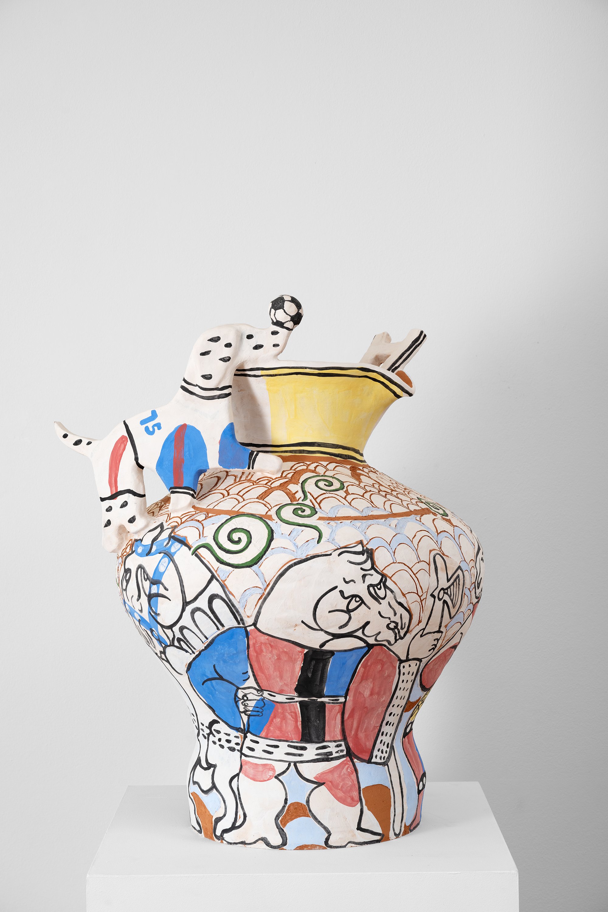 PB0001_Perrine Boudy_Valet de cœur_2024_Engobe on red earthenware_69.00 x 47.00 x 53.00 cm, 27.17 x 18.5 x 20.87 in._LowRes_1.jpg