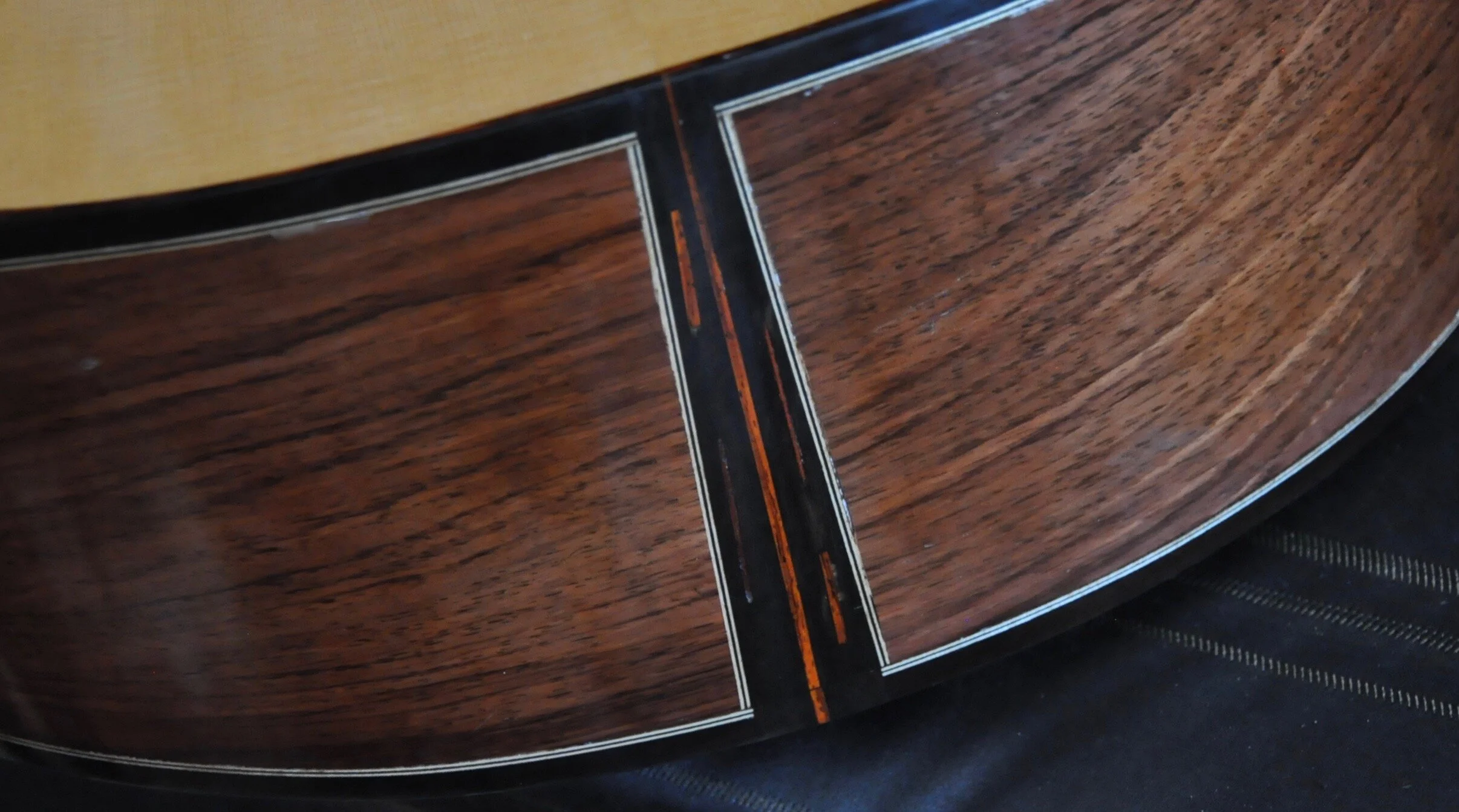 Each Guitar has its Unique end wedge