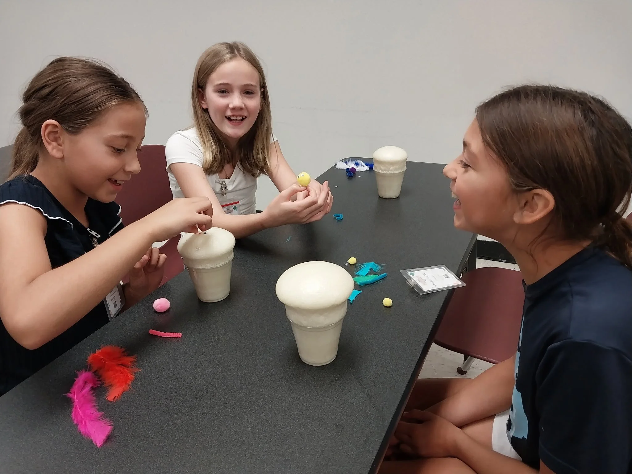 🧪💧 Science and creativity collided at McLennan Community College!

MCC Kids College Students teamed up with the Bledsoe-Miller STEAM Center team to explore mixtures, solutions, and chemical reactions through hands-on experiments. They even engineer