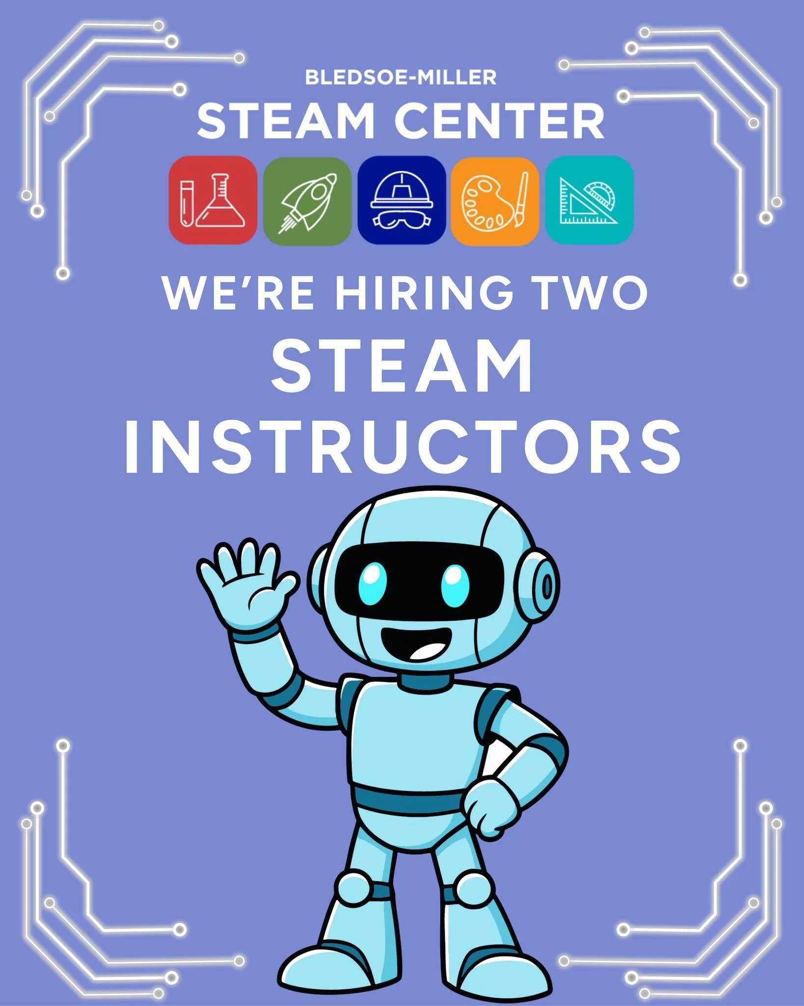 🎨🔬 We&rsquo;re Hiring STEAM Instructors!

The@wacosteamcenter is seeking creative and energetic educators to lead hands-on learning experiences in science, technology, engineering, arts, and mathematics. STEAM Instructors design and facilitate inte