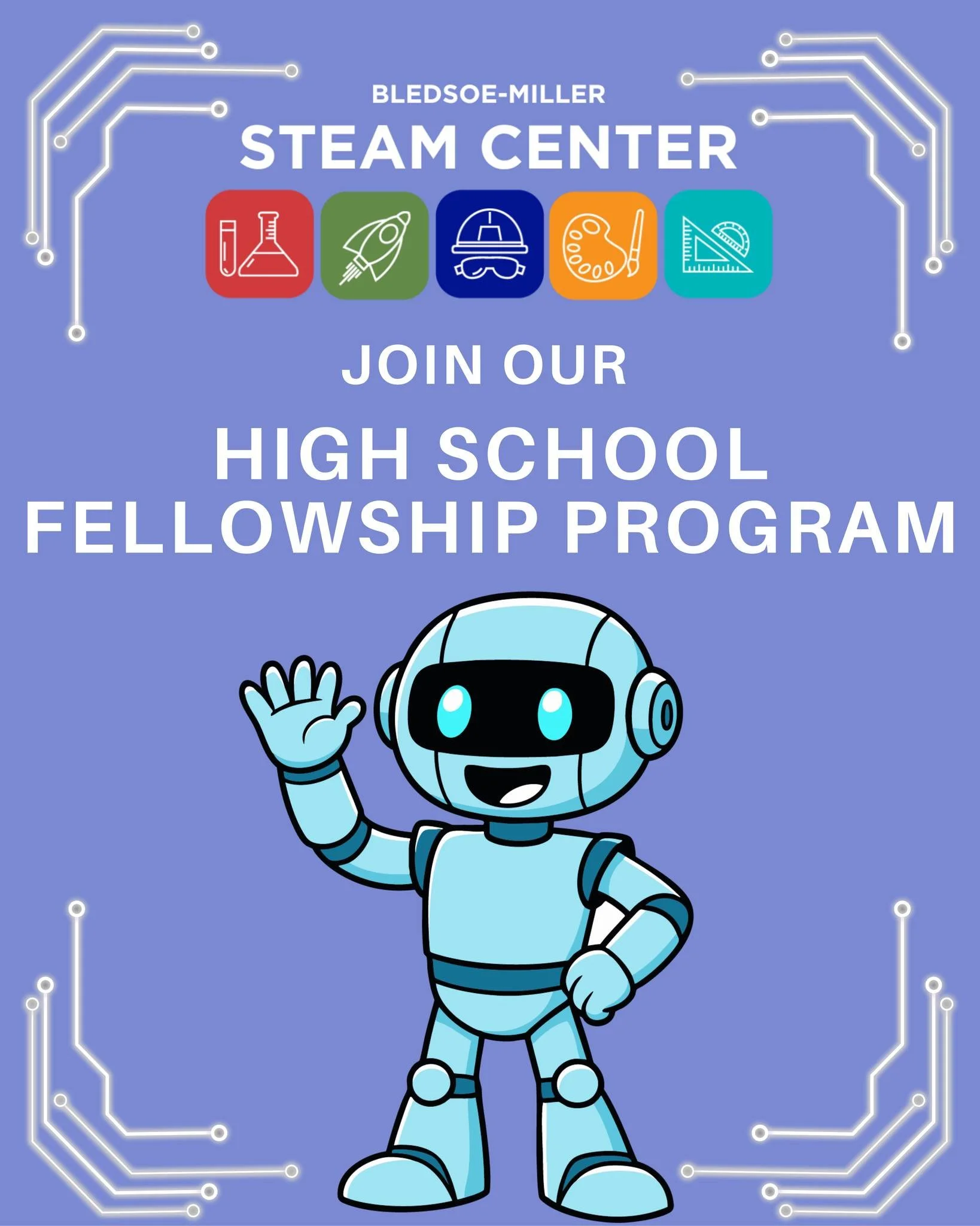 🚀 High School Students &mdash; We&rsquo;re Recruiting @wacosteamcenter Fellows!

Love science, tech, engineering, arts, or math? Want to mentor younger students and help run hands-on labs? Join our STEAM Fellowship!

As a Fellow, you will:
✨ Assist 