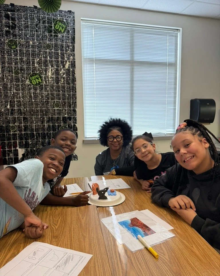 Our Bledsoe-Miller STEAM Center Outreach team is wrapping up school experiences for December by diving into how our planet is shaped over time with West Avenue Elementary 5th-graders. 🌎💧

Through hands-on experiments with water erosion and clay mod