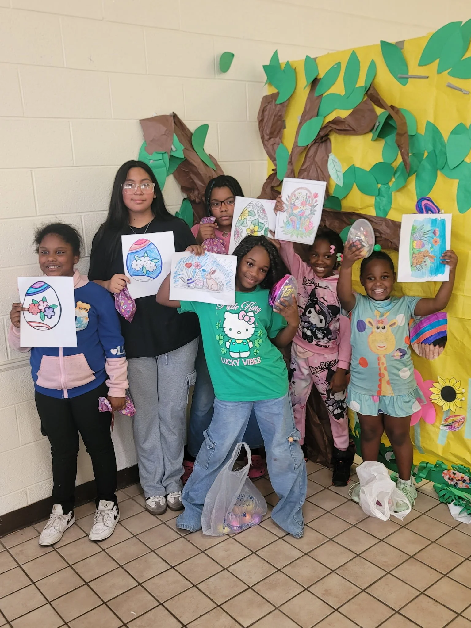 🌱🐣 Spring fun in after-school at Estella Maxey.

Our after-school students planted bean seeds along the windowsills and aloe vera plants as thoughtful gifts for Mother&rsquo;s Day, getting hands-on with science and care for living things. They also