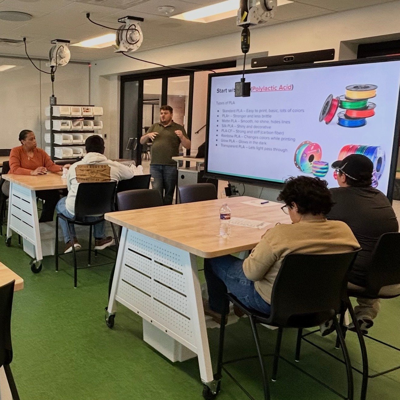 🖨️✨ 3D ideas brought to life!

We had a great time at our recent Intro to 3D Printing Workshop at @wacosteamcenter, where participants got hands-on experience turning their ideas into real creations.

From learning how printers work to exploring sim