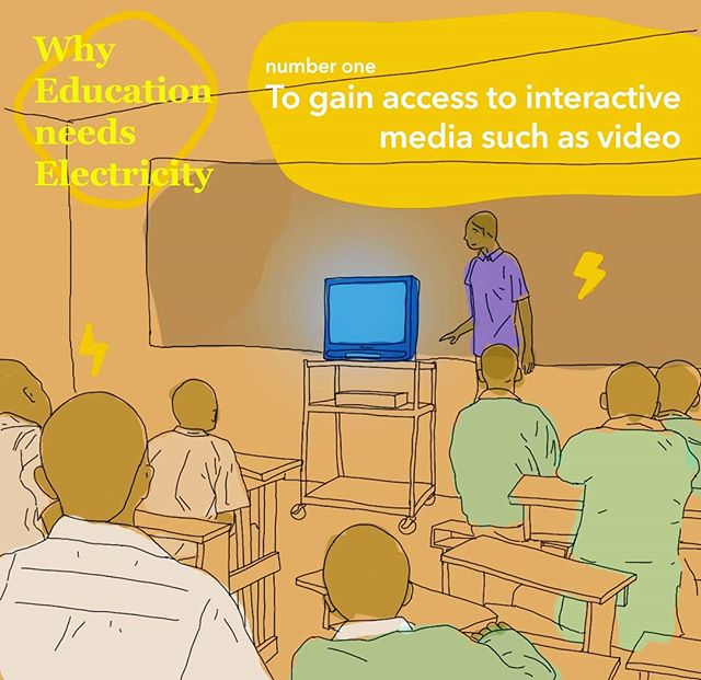 It's back to school season!👨🏿&zwj;🎓👩&zwj;🎓 Over the next weeks we'll be highlighting how electricity can enhance and improve education. ⚡Do you remember the feeling of seeing your teacher bring in the TV to class and you knew it was going to be 