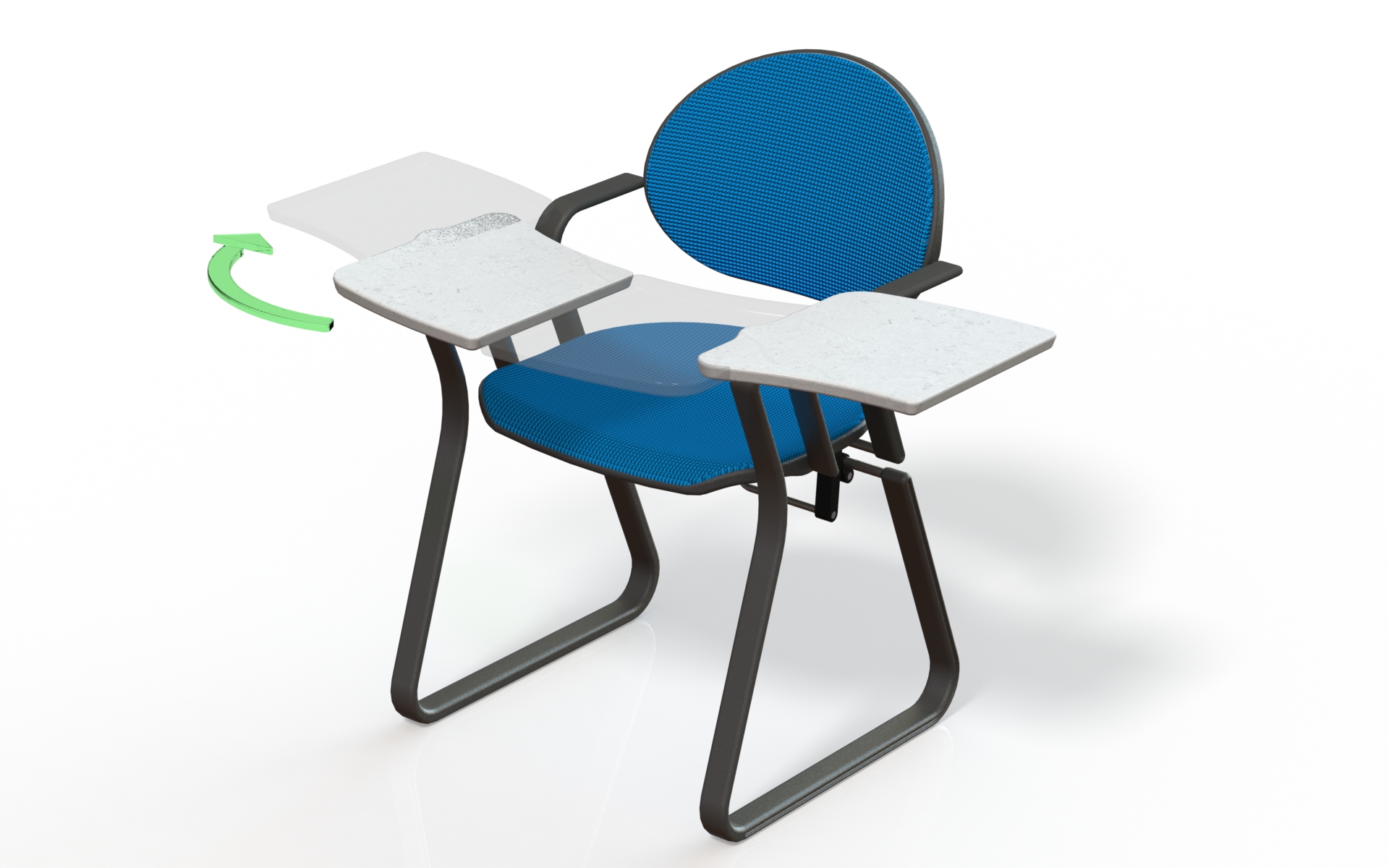 Tablet Arm Chair