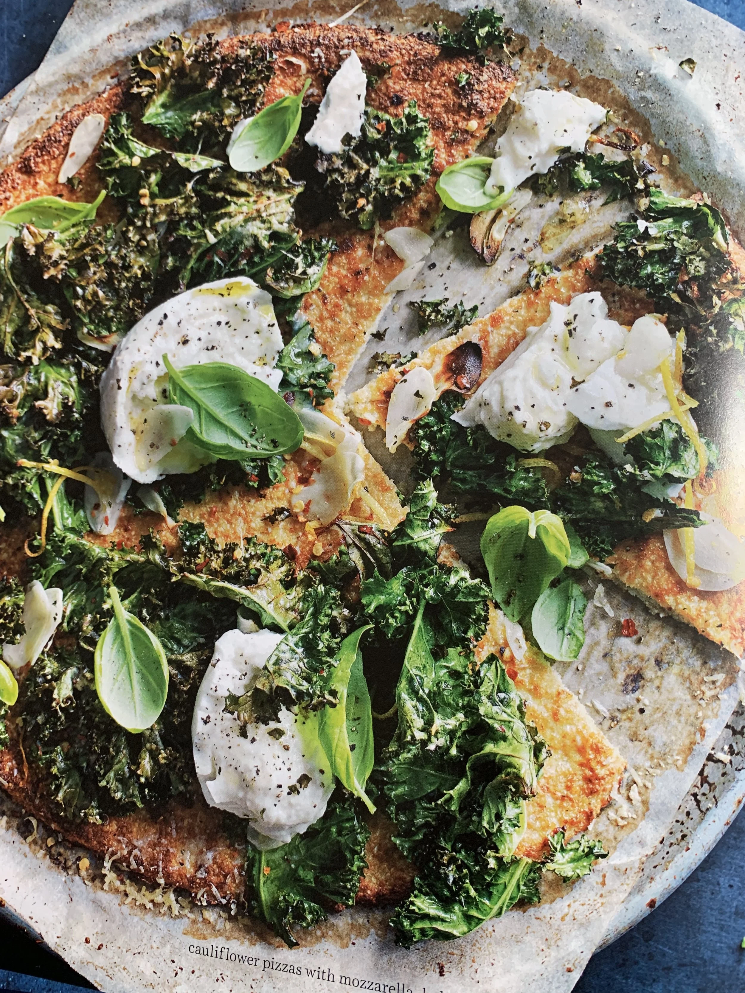 CAULIFLOWER PIZZA CRUST