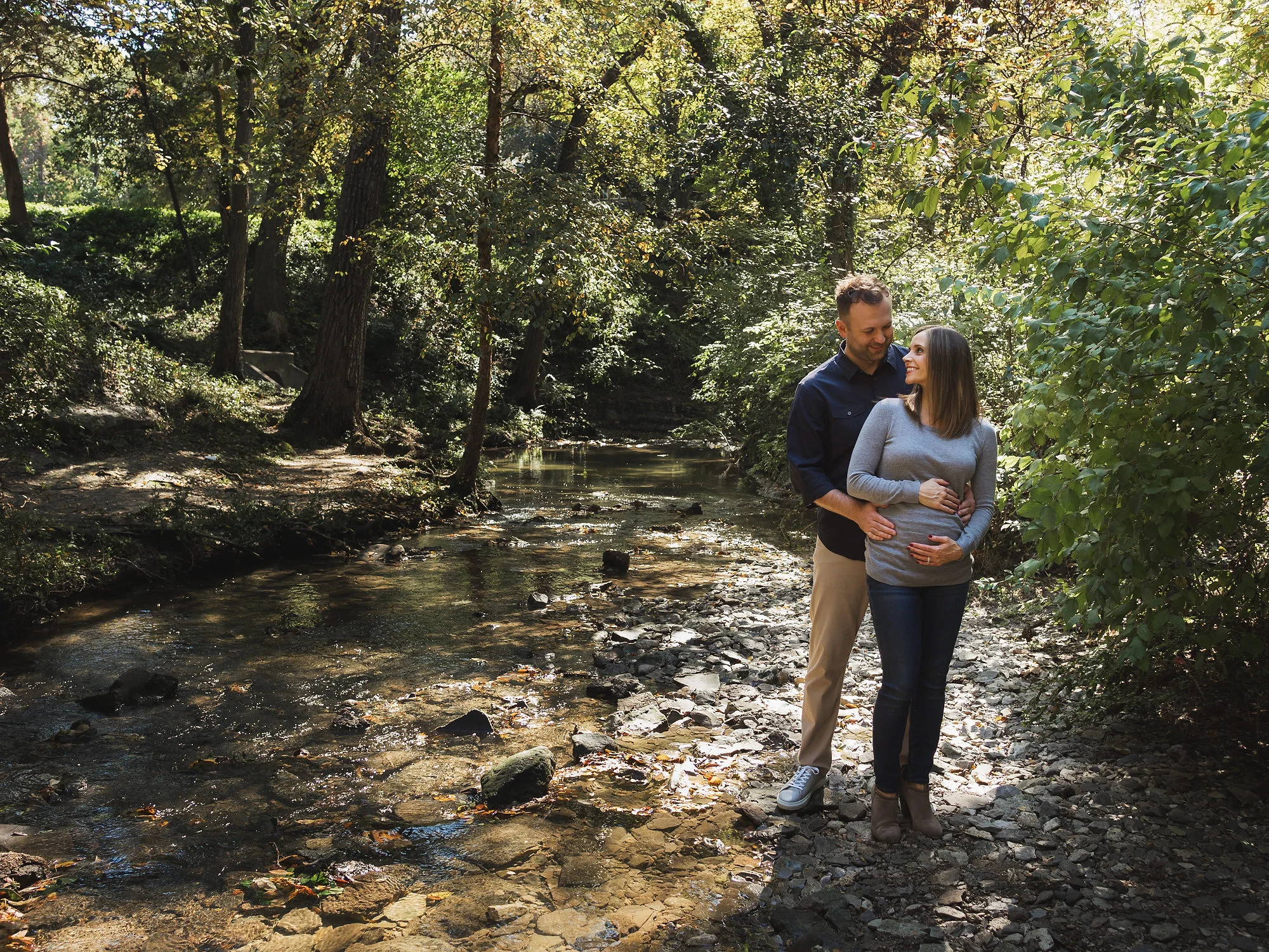 Highland Park, Turtle Creek Maternity Photo