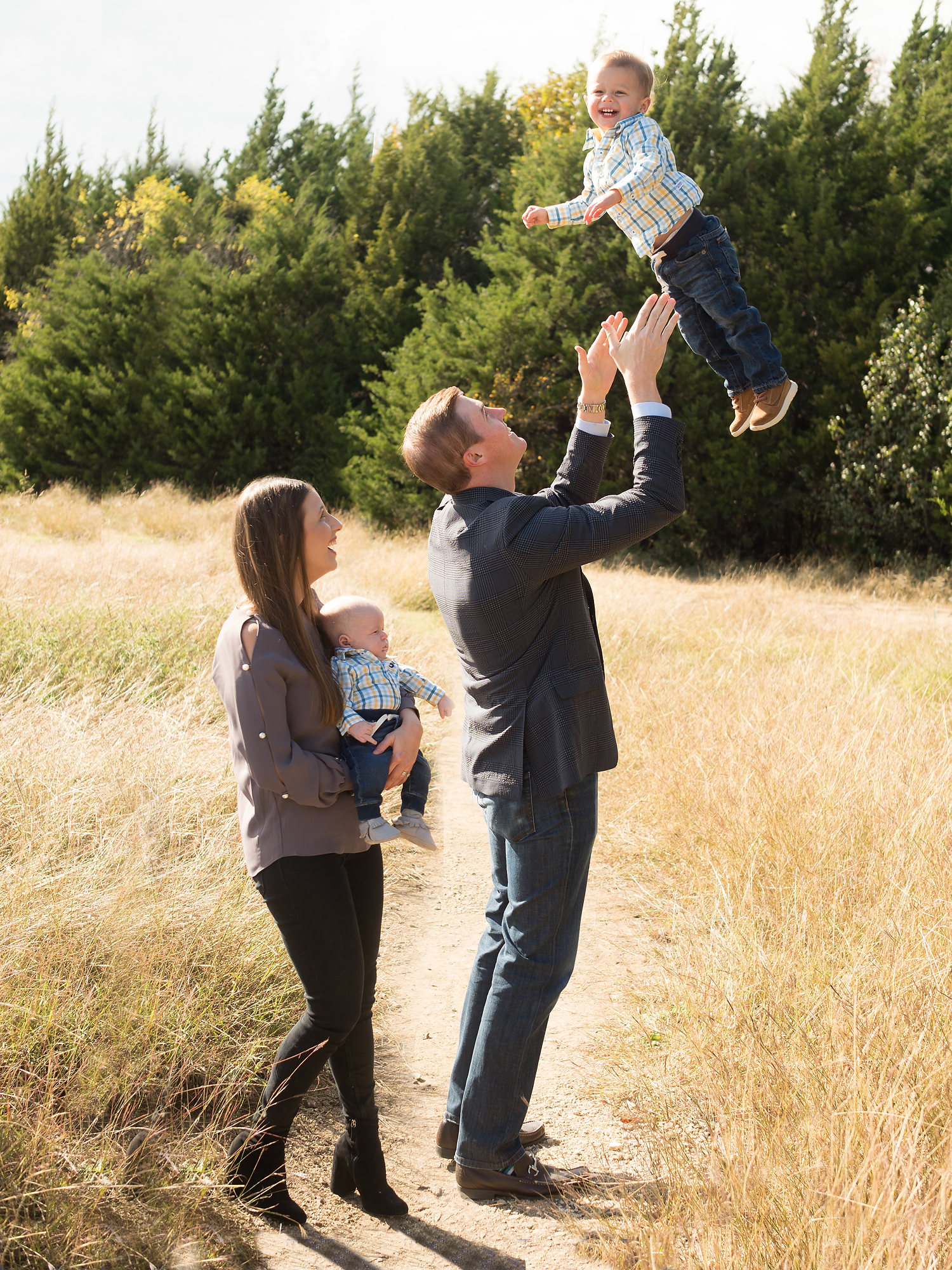 Family Portrait in Plano TX