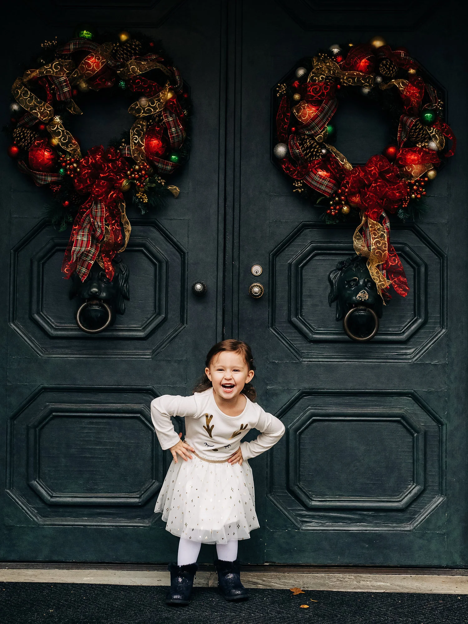 Portrait of a girl at The Dallas Arboretum 2