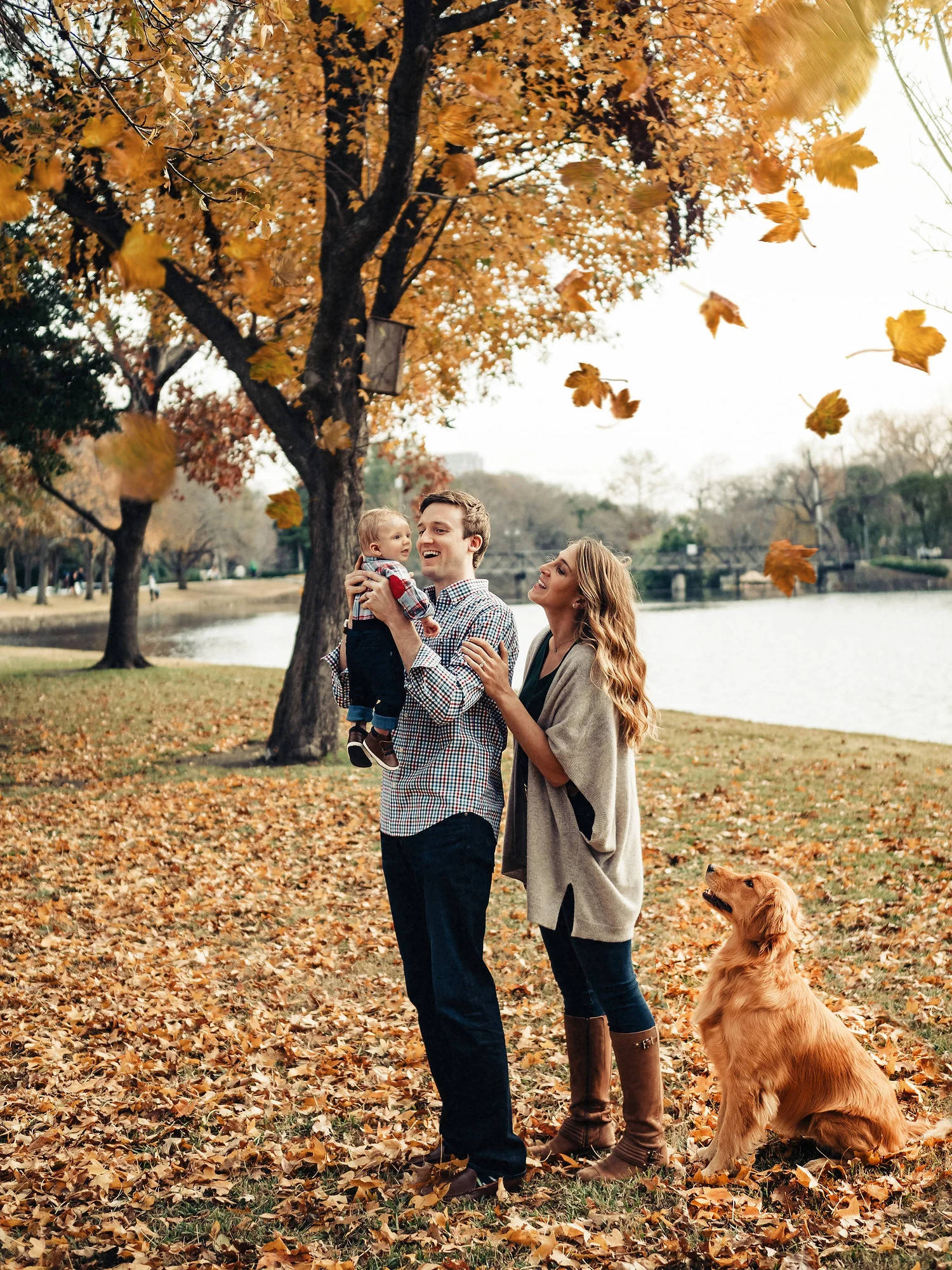 Portrait of a family in Highland Park Texas 3