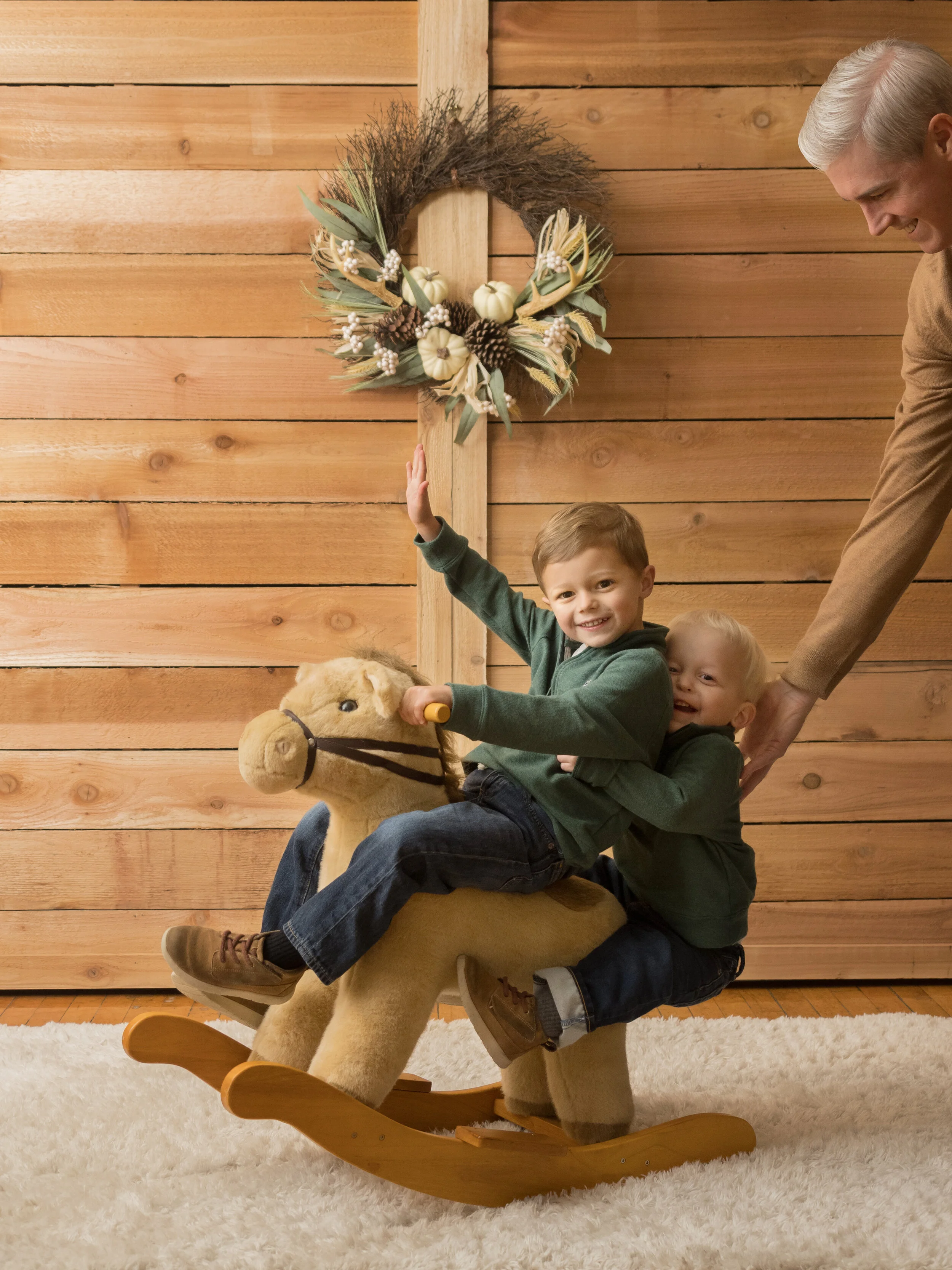 Portrait of a boy in our Dallas studio