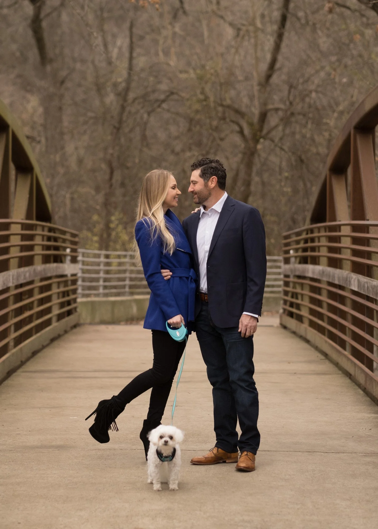 Portrait of a couple in Dallas
