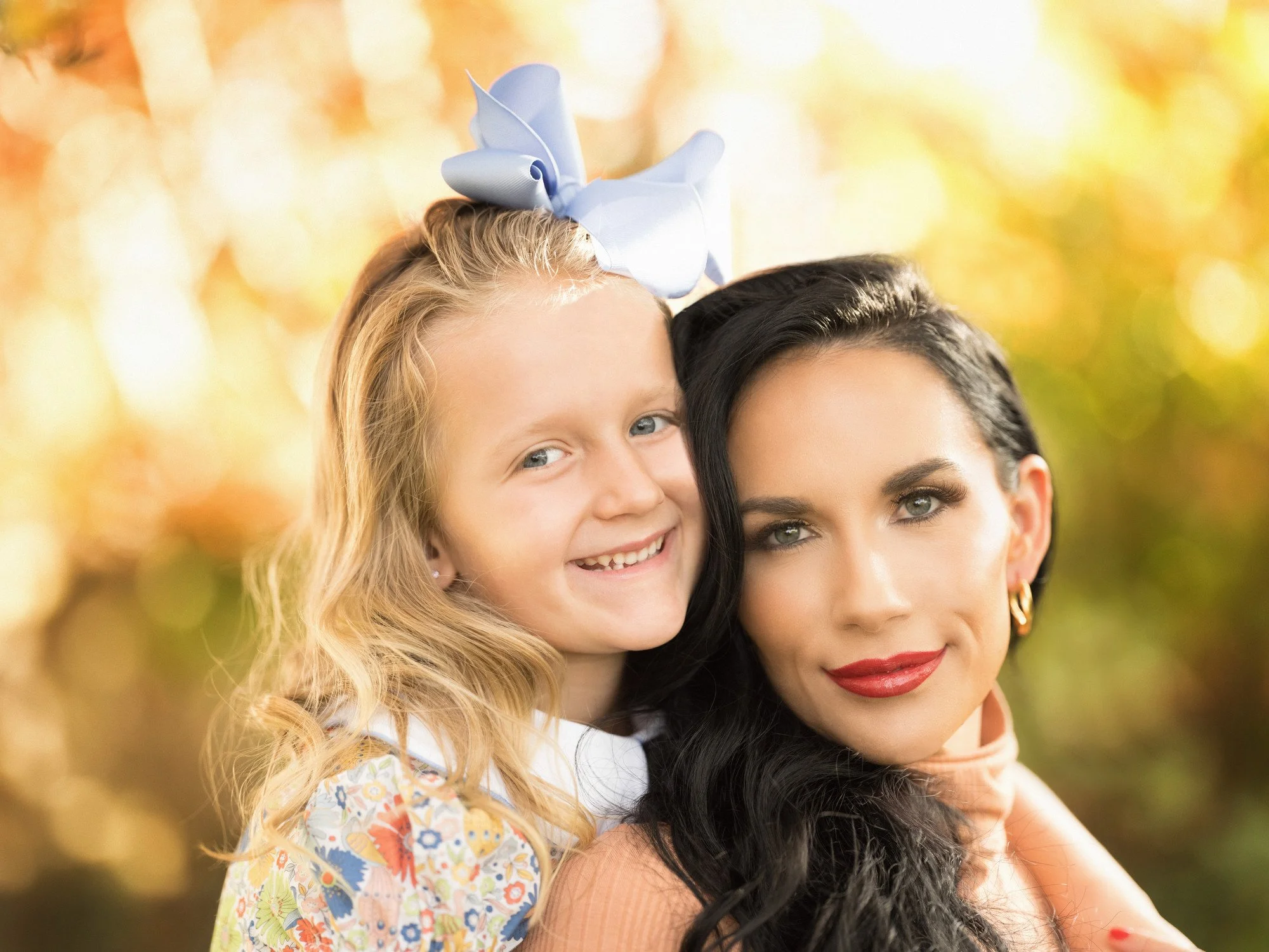Portrait of a family at The Dallas Arboretum 5