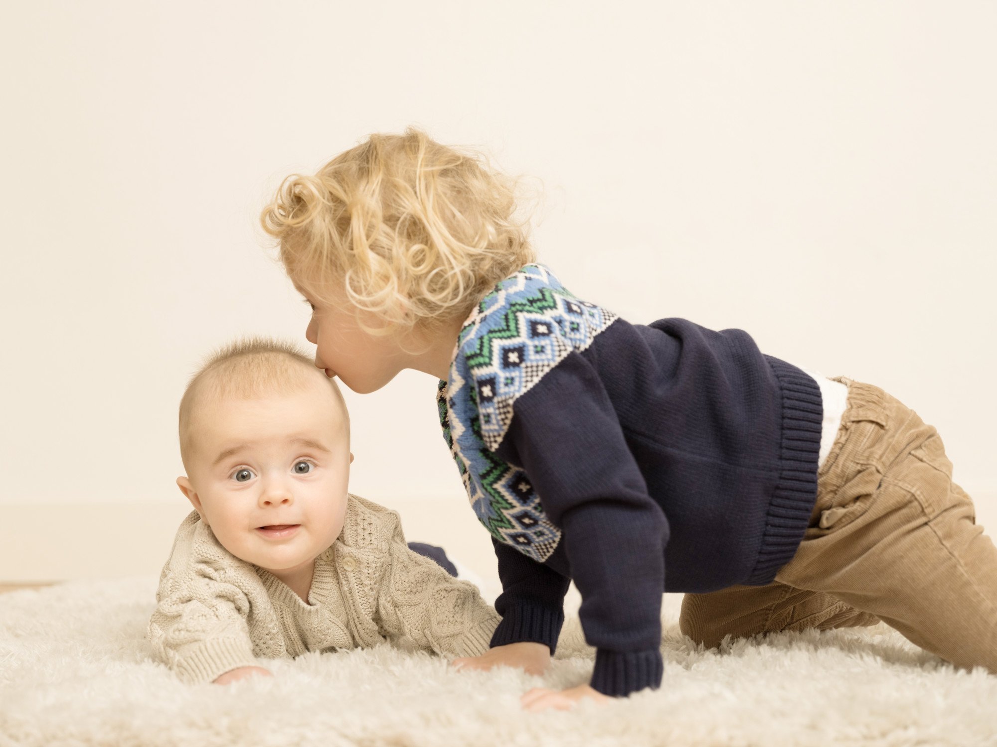 Portrait of a bothers at our studio in Dallas 5