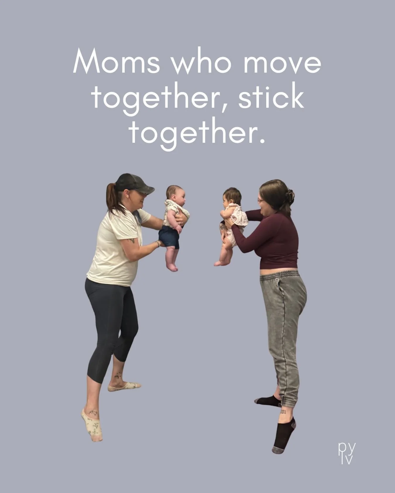 Moms who move together, stick together 💛✨

Here&rsquo;s to the early mornings, shared laughs, and tiny victories that feel bigger when we celebrate them side by side. Mom Strong. 🤍💪

#pylv #pylvfamily #prenatalyogalasvegas #lasvegasyoga #lasvegasm