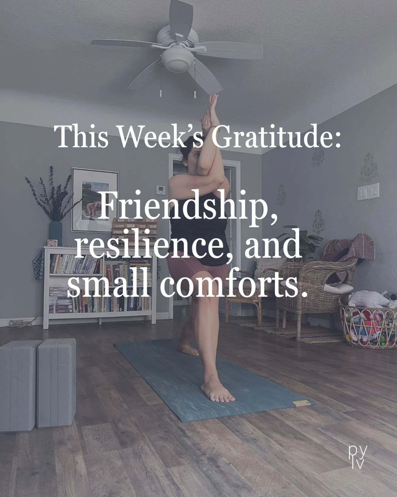 Gratitude is a practice, not a moment. This week we&rsquo;re thankful for:

✨ Friendship
✨ Resilience
✨ Small comforts

Notice the good, every day. What are you grateful for? 💛

#pylv #prenatalyogalasvegas #prenatalyogateacher #prenatalyogateachertr